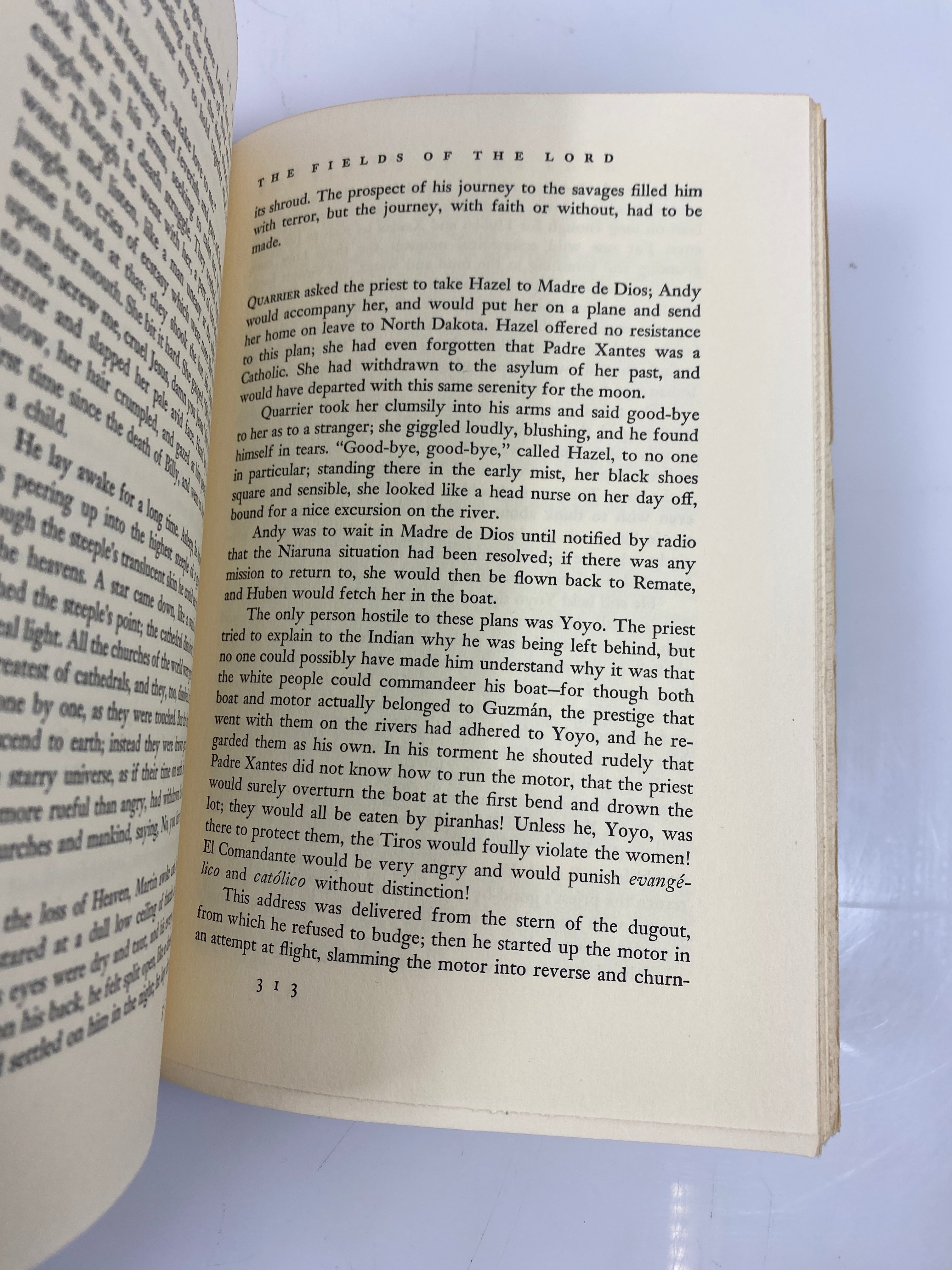 At Play in the Fields of the Lord Matthiessen 1965 HCDJ