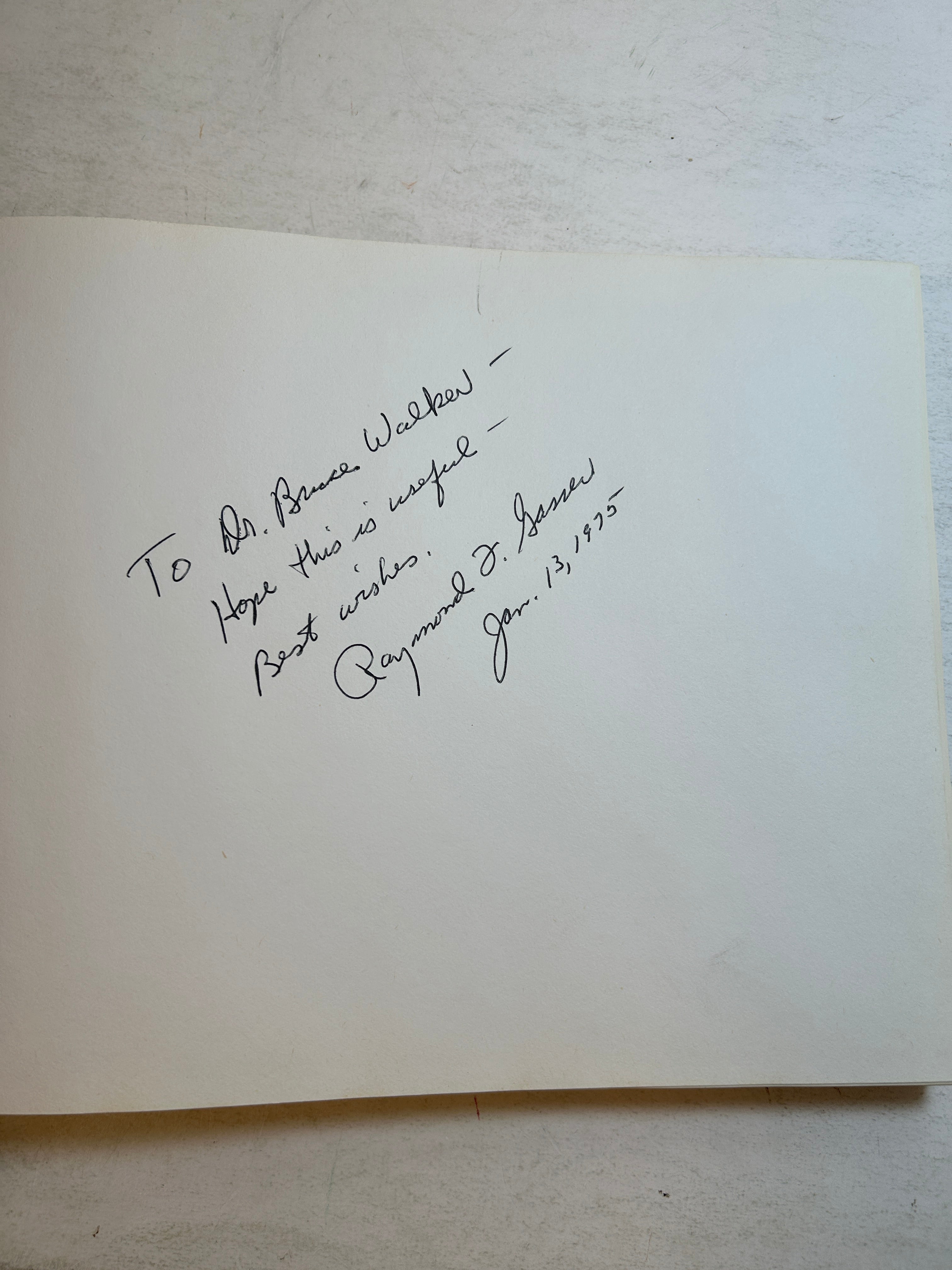 Atlas of Human Embryos *signed* Raymond F. Gasser Harper & Row 1975 HC