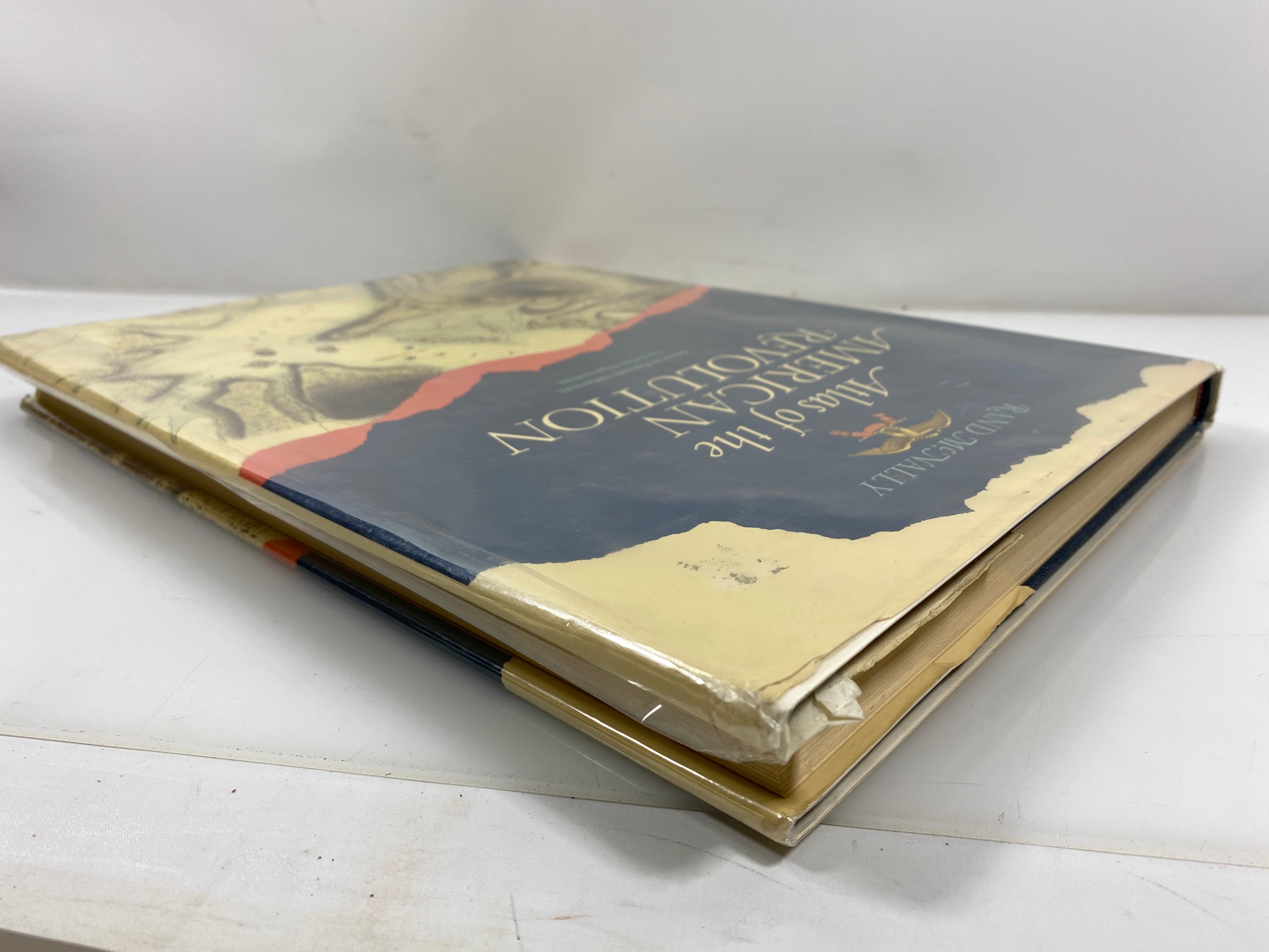 Atlas of the America Revolution by Nebenzahl 1975 HCDJ