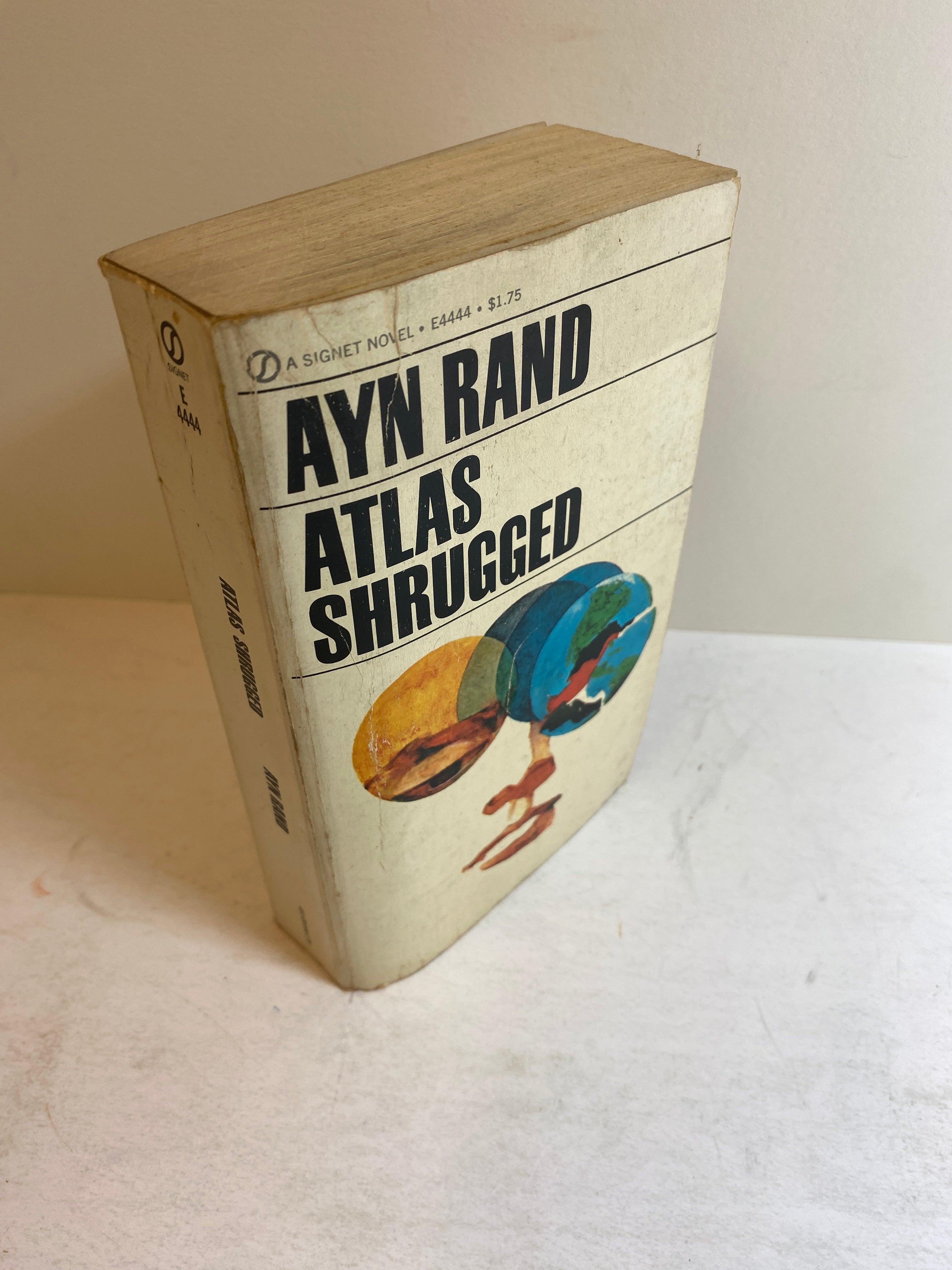 Atlas Shrugged Ayn Rand vintage paperback 1957