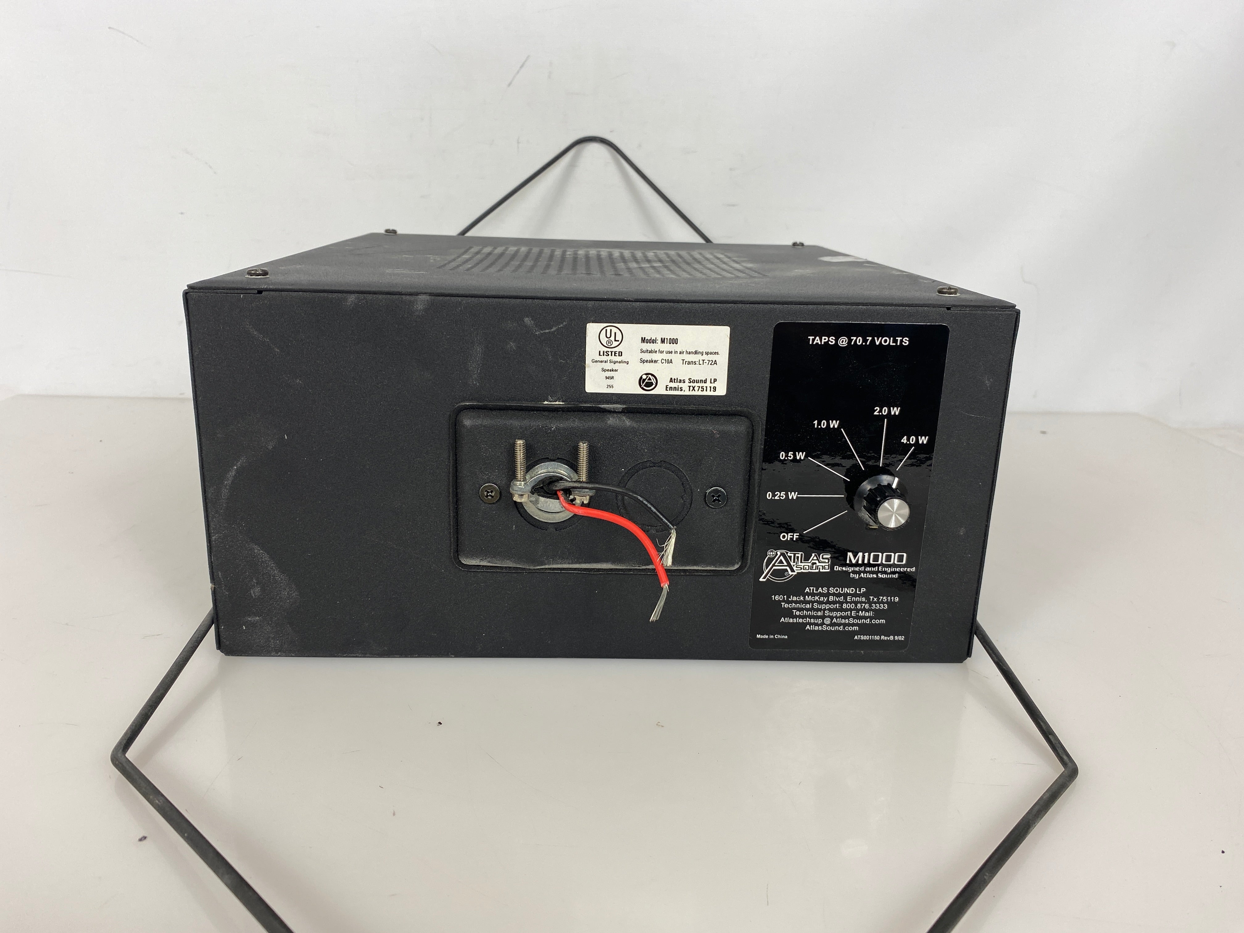 Atlas Sound M1000 8" Sound Masking Speaker