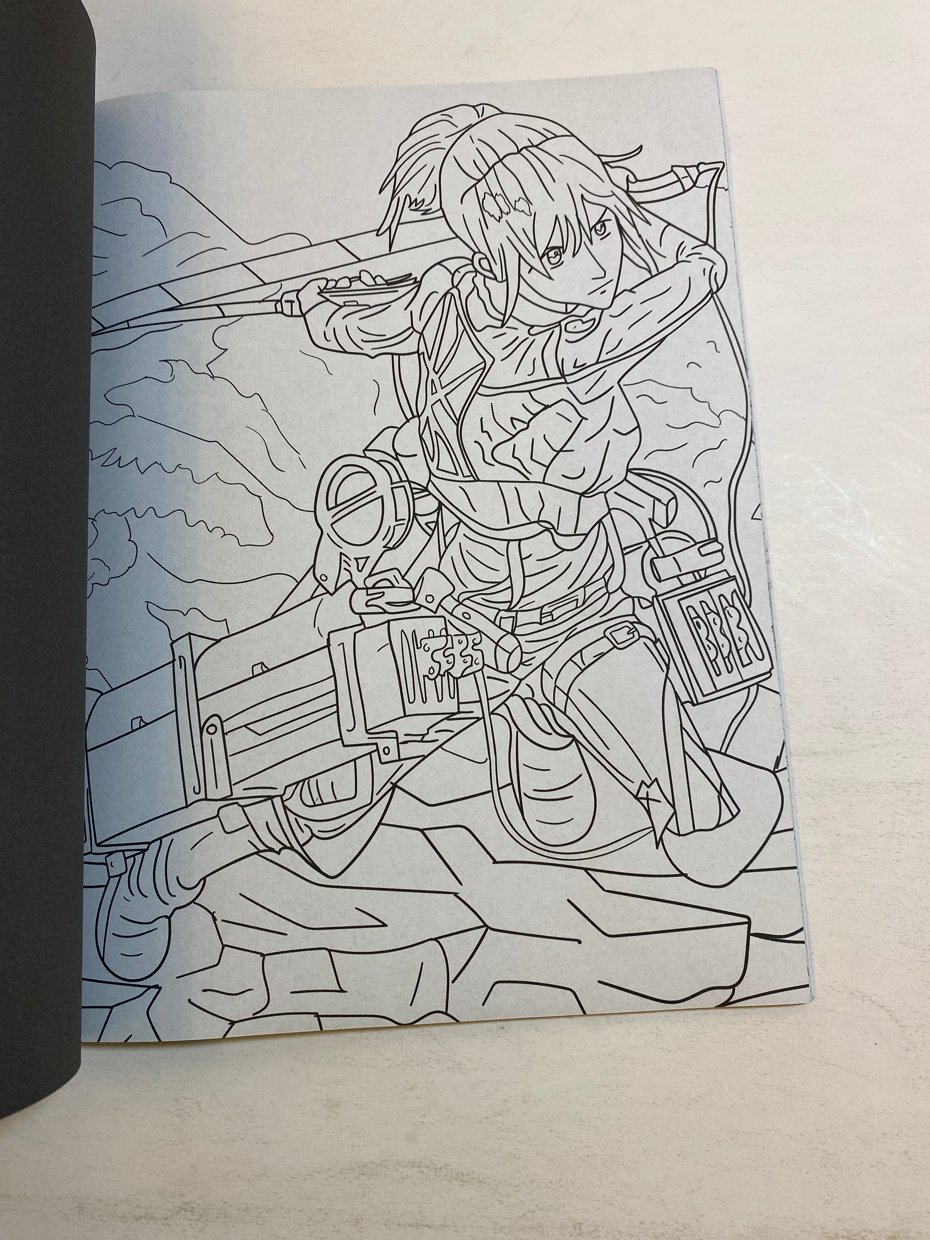 Attack on Titan Coloring Book