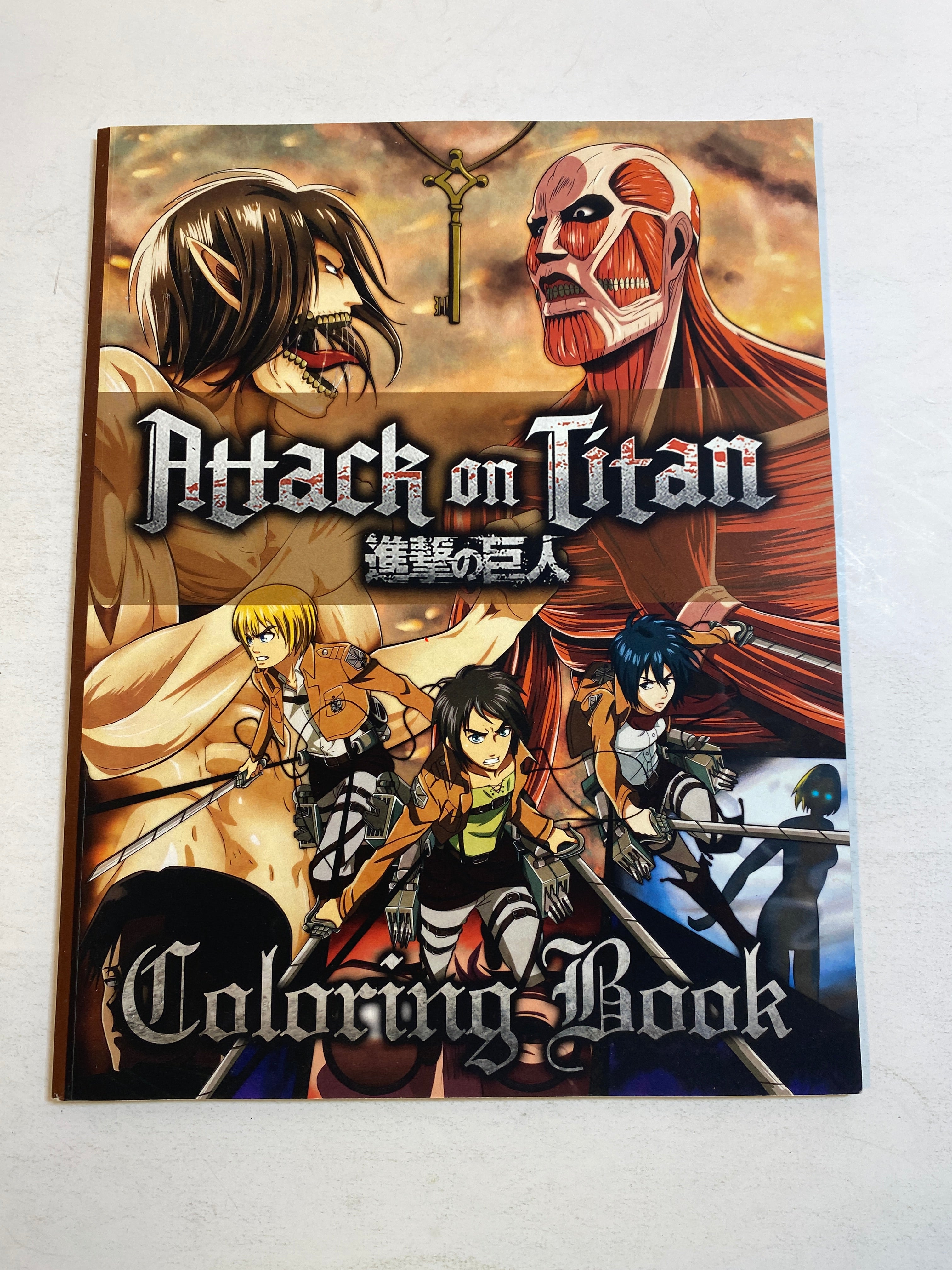 Attack on Titan Coloring Book