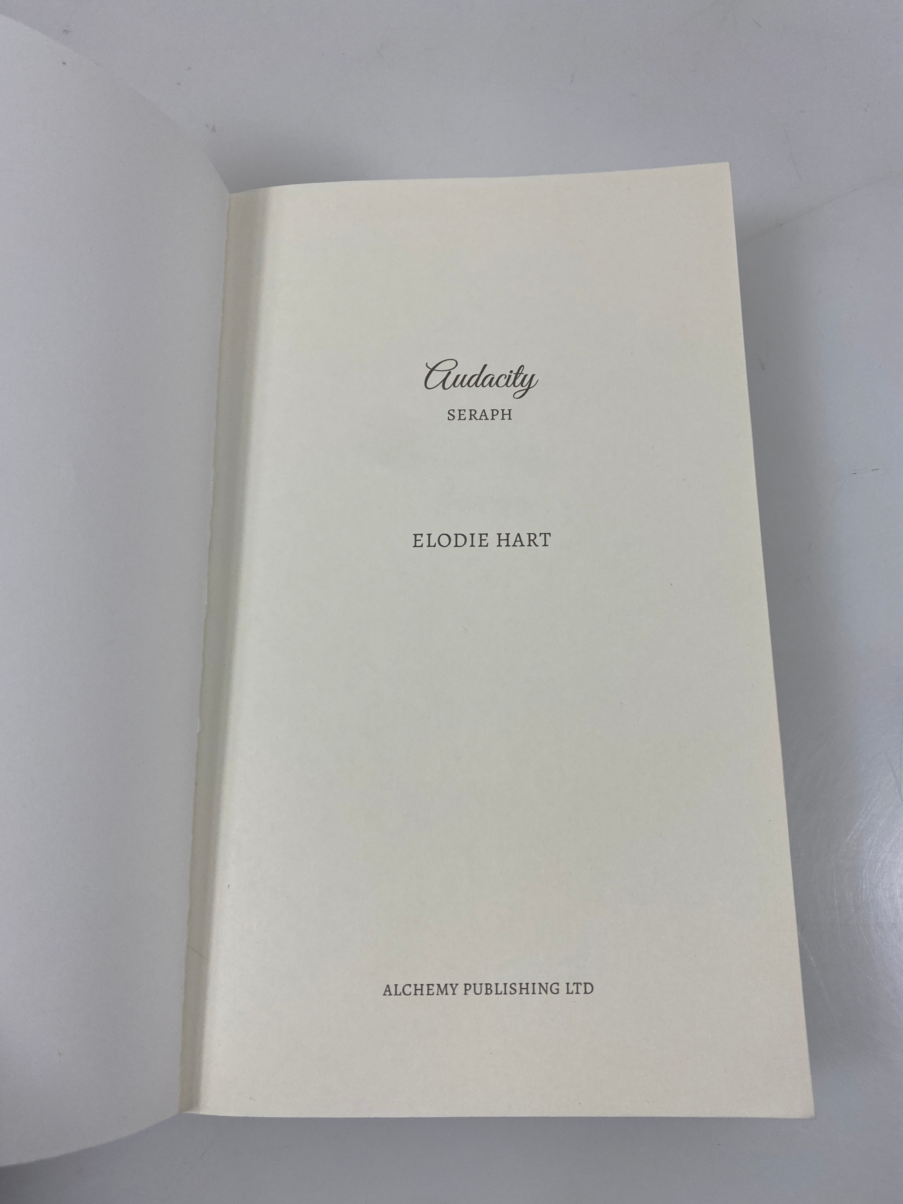 Audacity by Elodie Hart SC Romance paperback