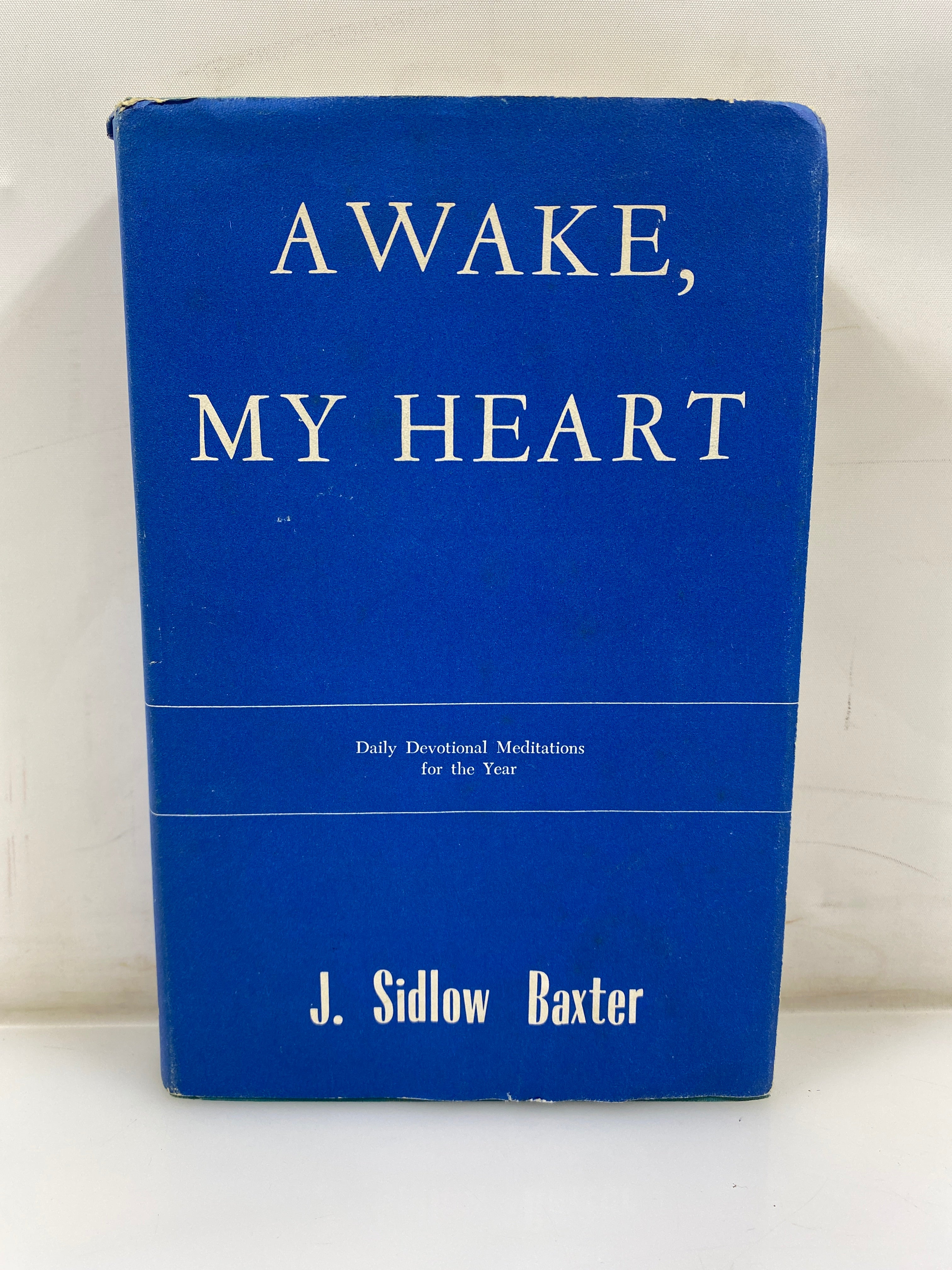 Awake, My Heart by Baxter Zondervan Publishing 3rd US Ed. 1962 HCDJ