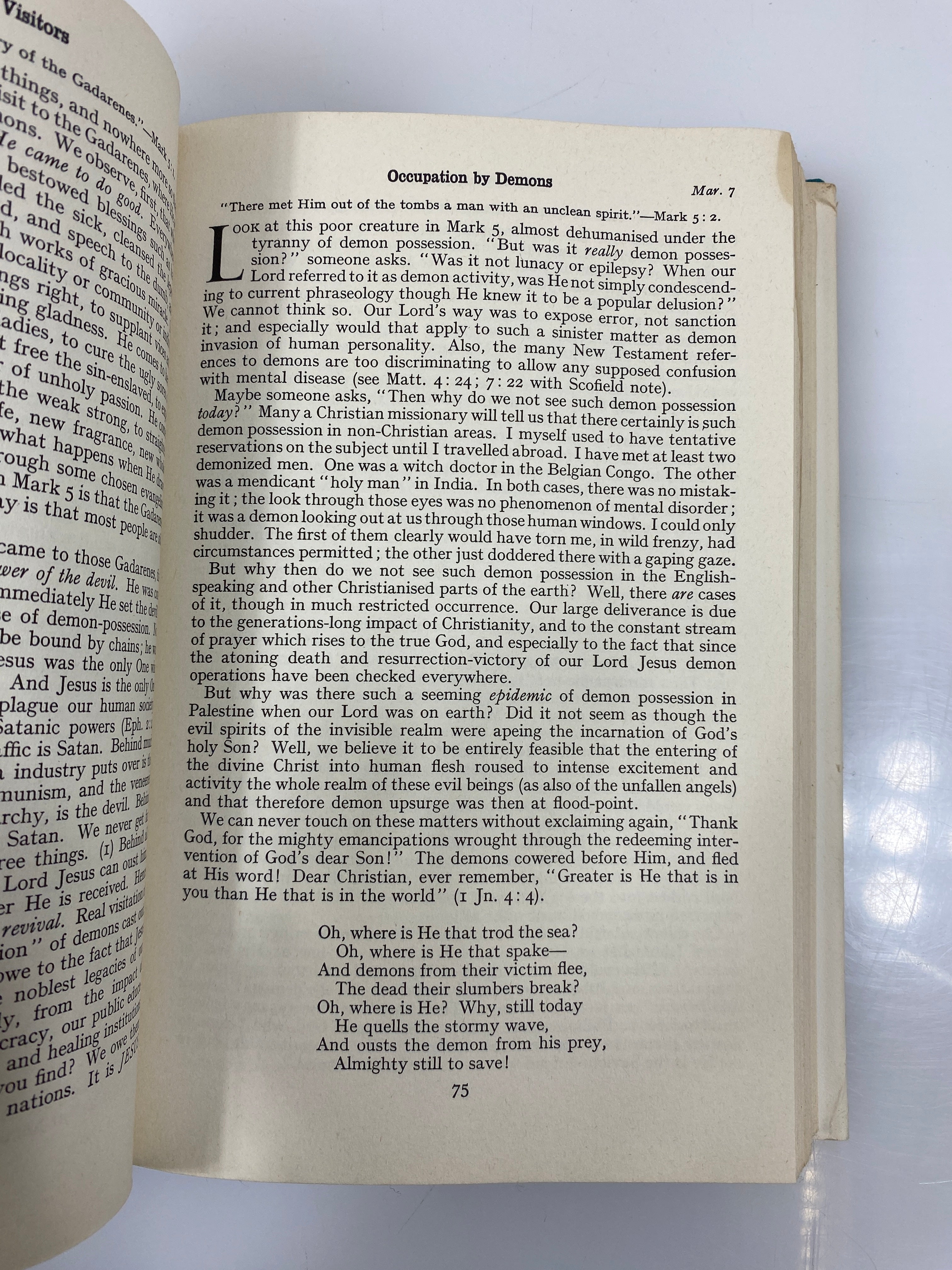 Awake, My Heart by Baxter Zondervan Publishing 3rd US Ed. 1962 HCDJ