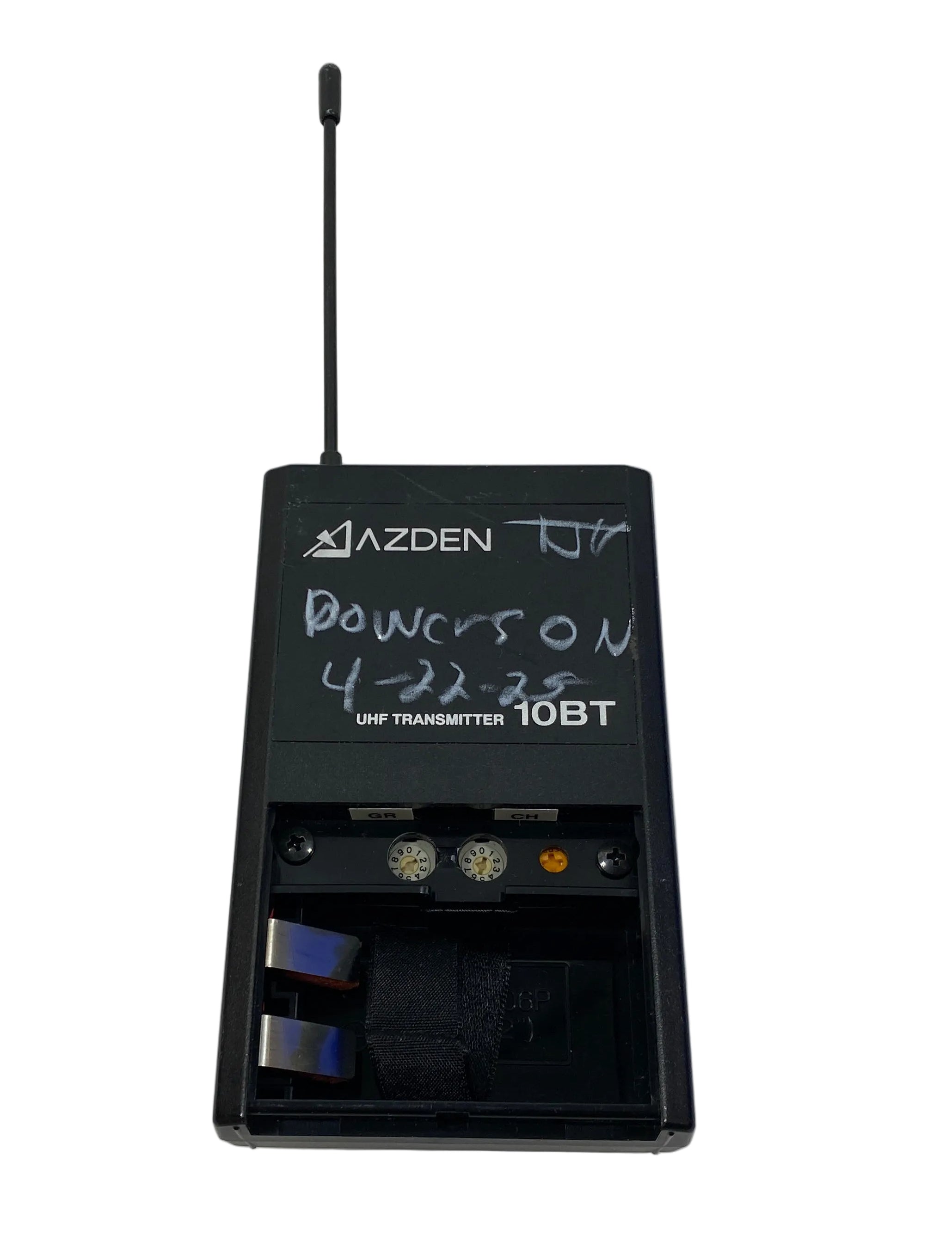 Azden 10BT UHF Transmitter *Untested*