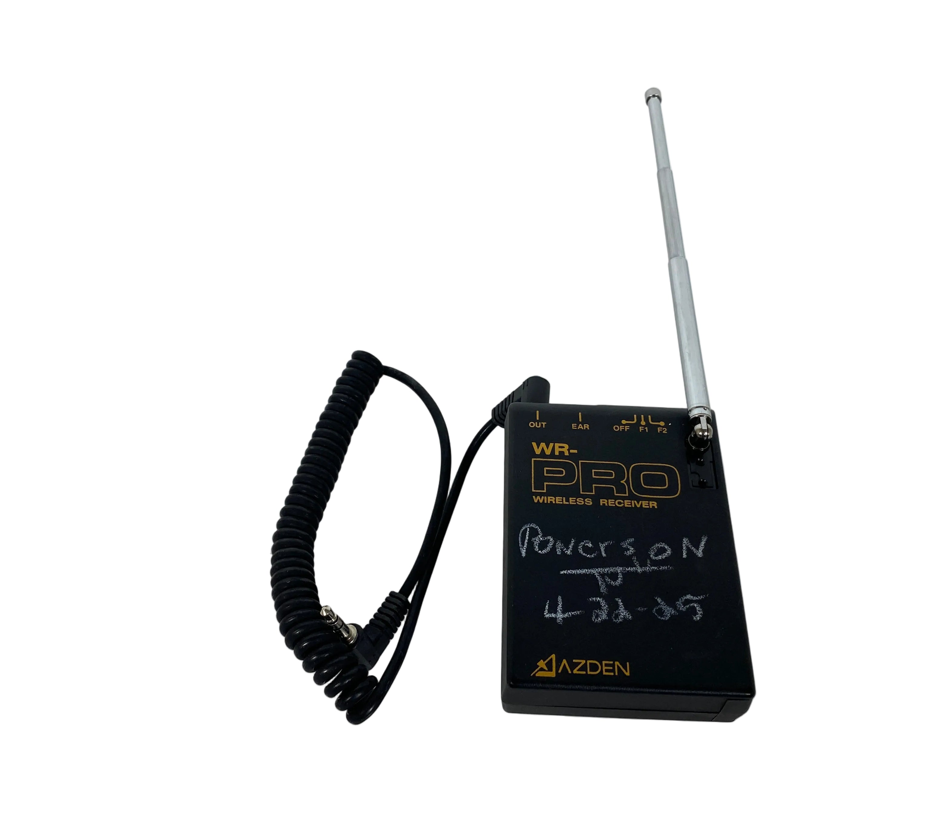 Azden WR-PRO VHF Camera-Mount Wireless Receiver