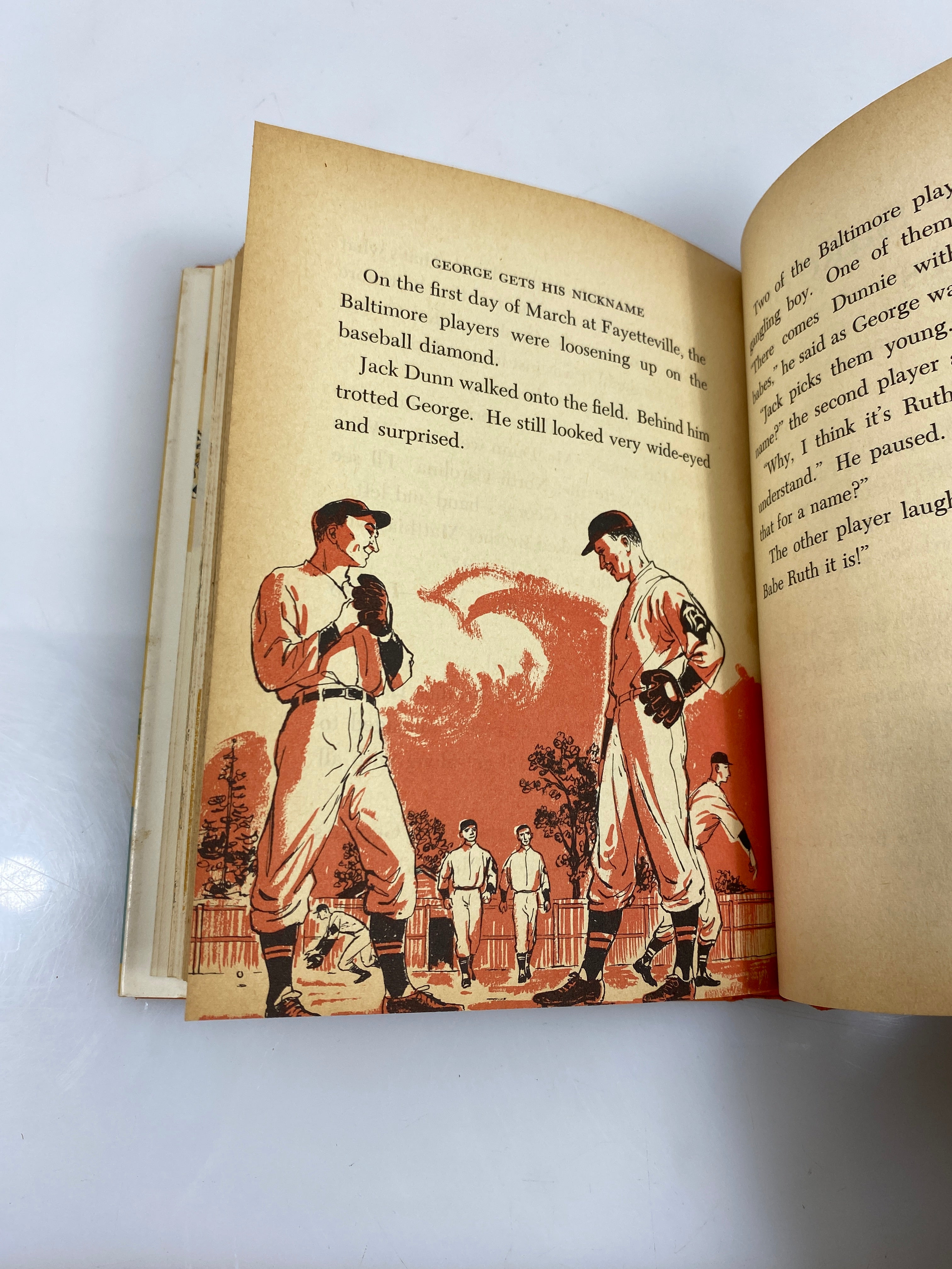 Babe Ruth Baseball Boy by Van Riper 1959 HCDJ