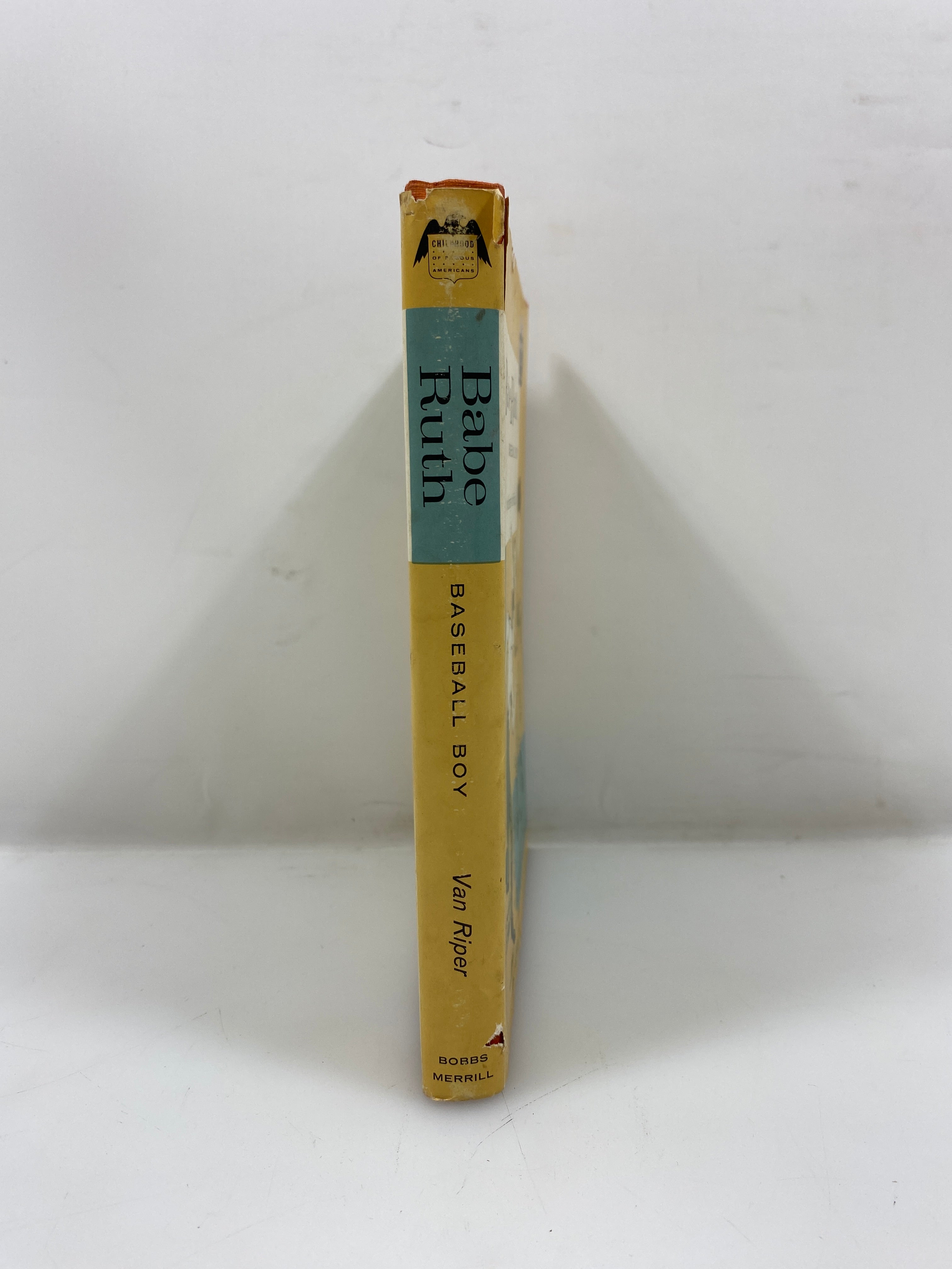 Babe Ruth Baseball Boy by Van Riper 1959 HCDJ
