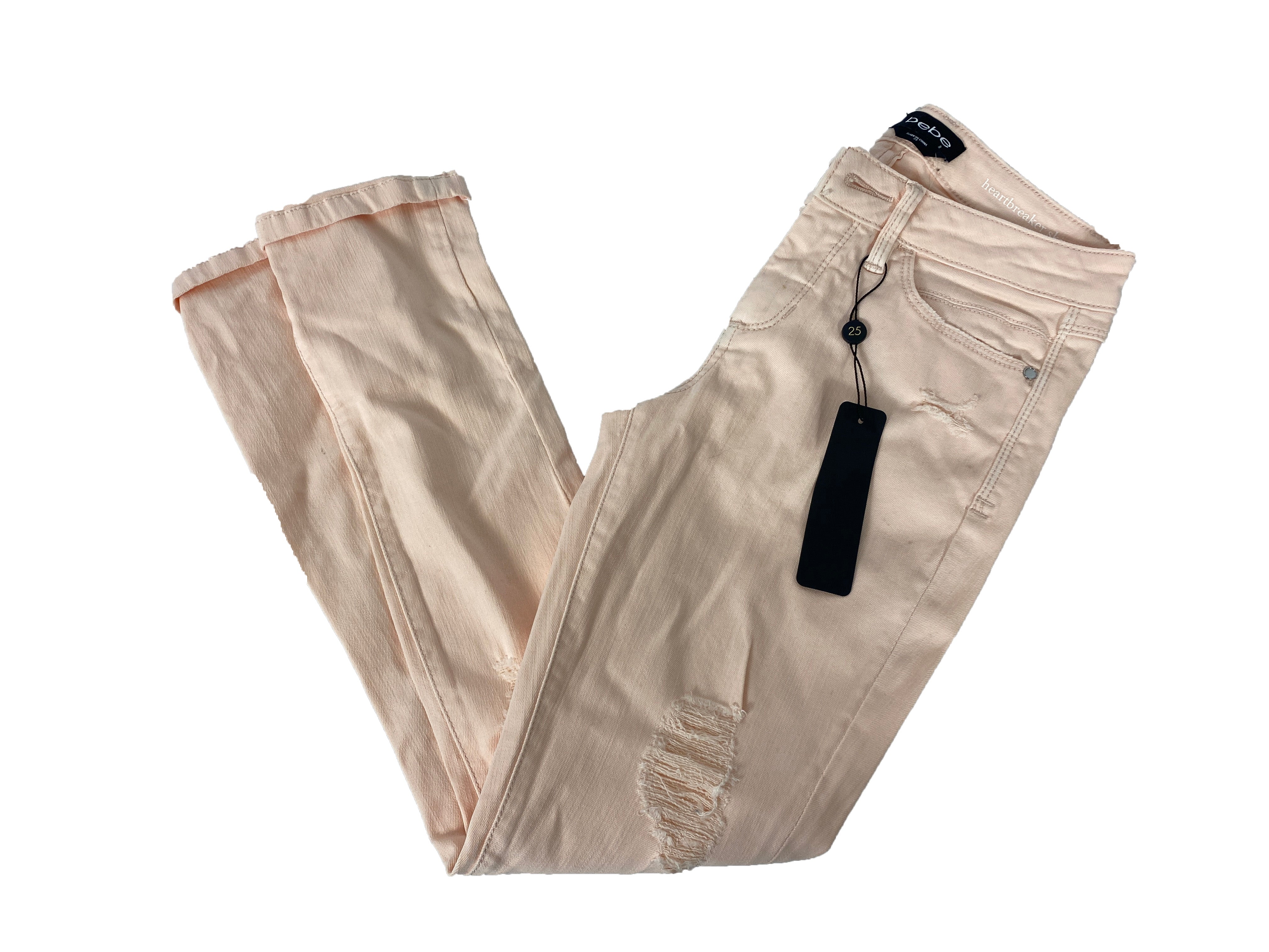 Baby Pink bebe Jeans Girls Size 25