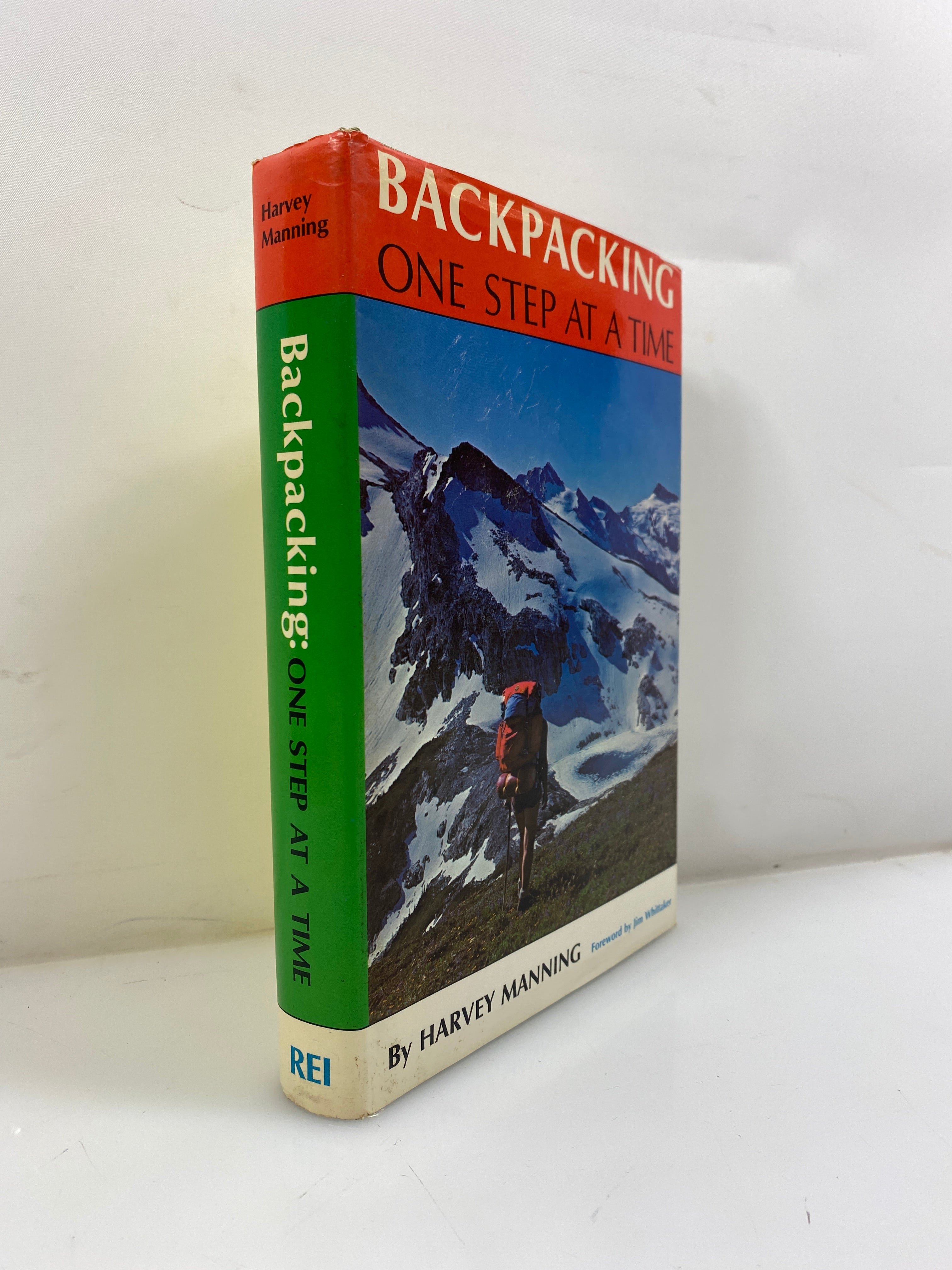 Backpacking One Step at a Time by Manning 1972 HCDJ