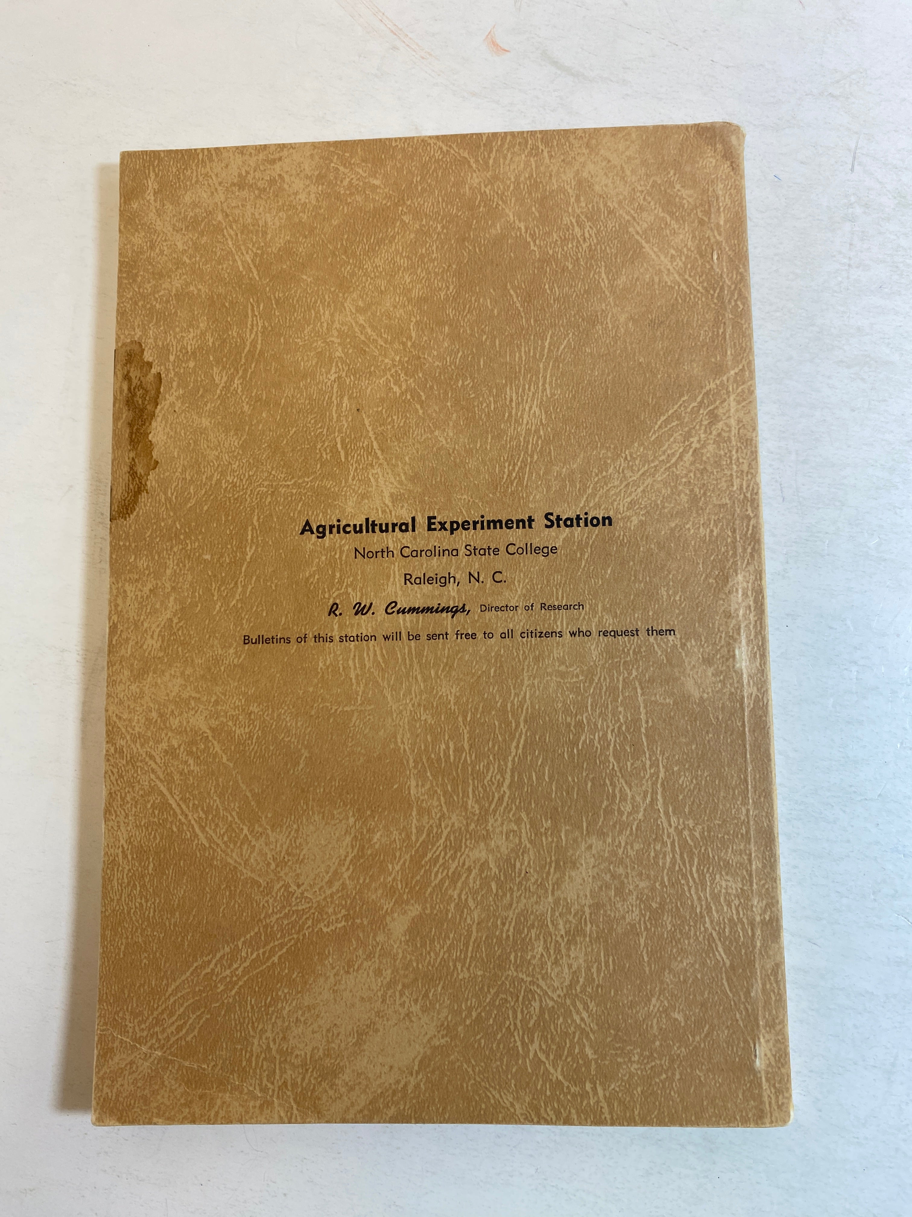 Bacterial Wilt Arthur Kelman 1953 *Signed*