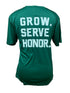 Badger Sports Green Michigan State "Grow. Serve. Honor." T-Shirt Men's Size S