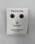 Baked Beads Silver Maroon Granulated Stud Earrings
