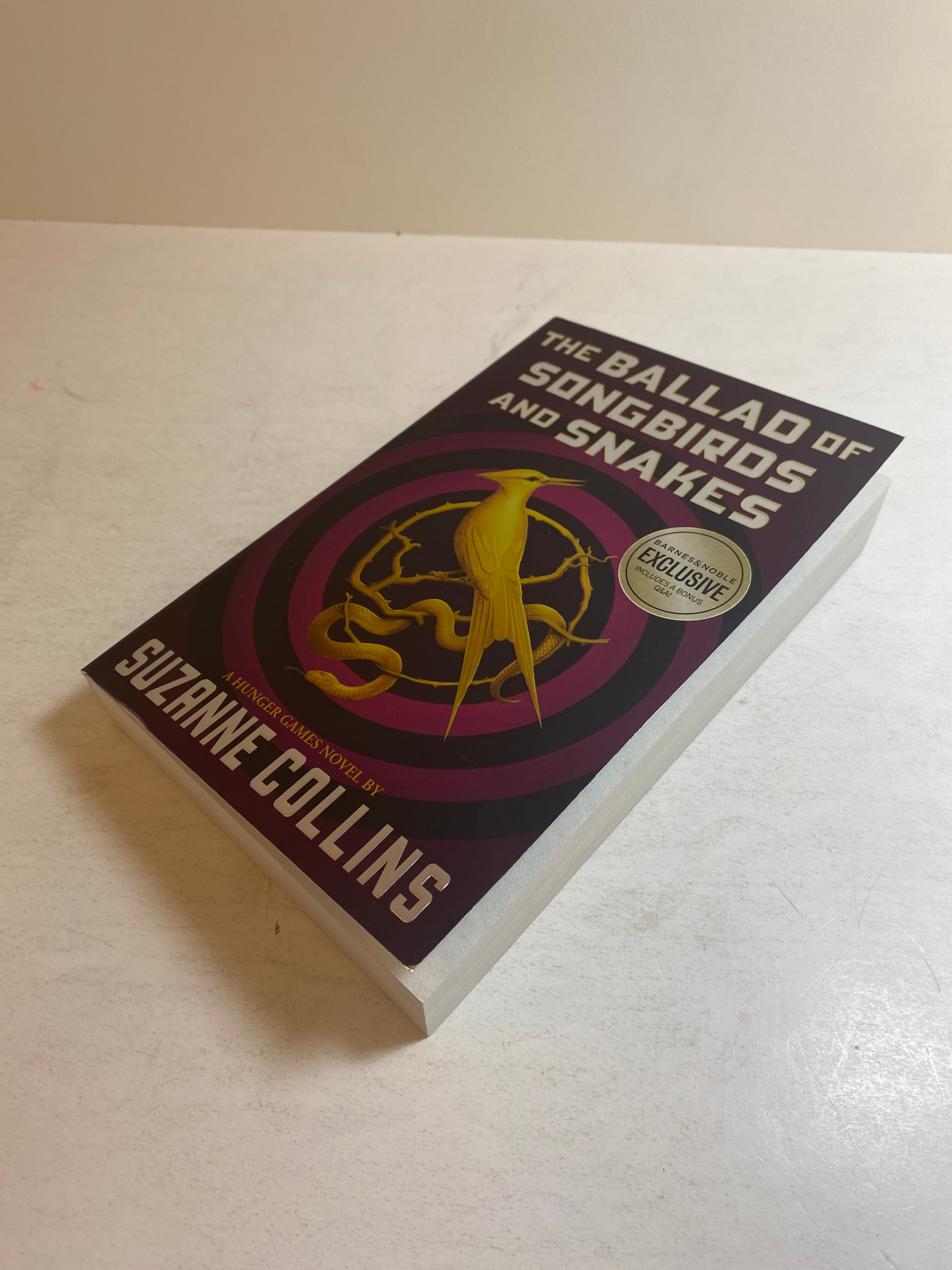 Ballad of Songbirds and Snakes Suzanne Collins SC 2023