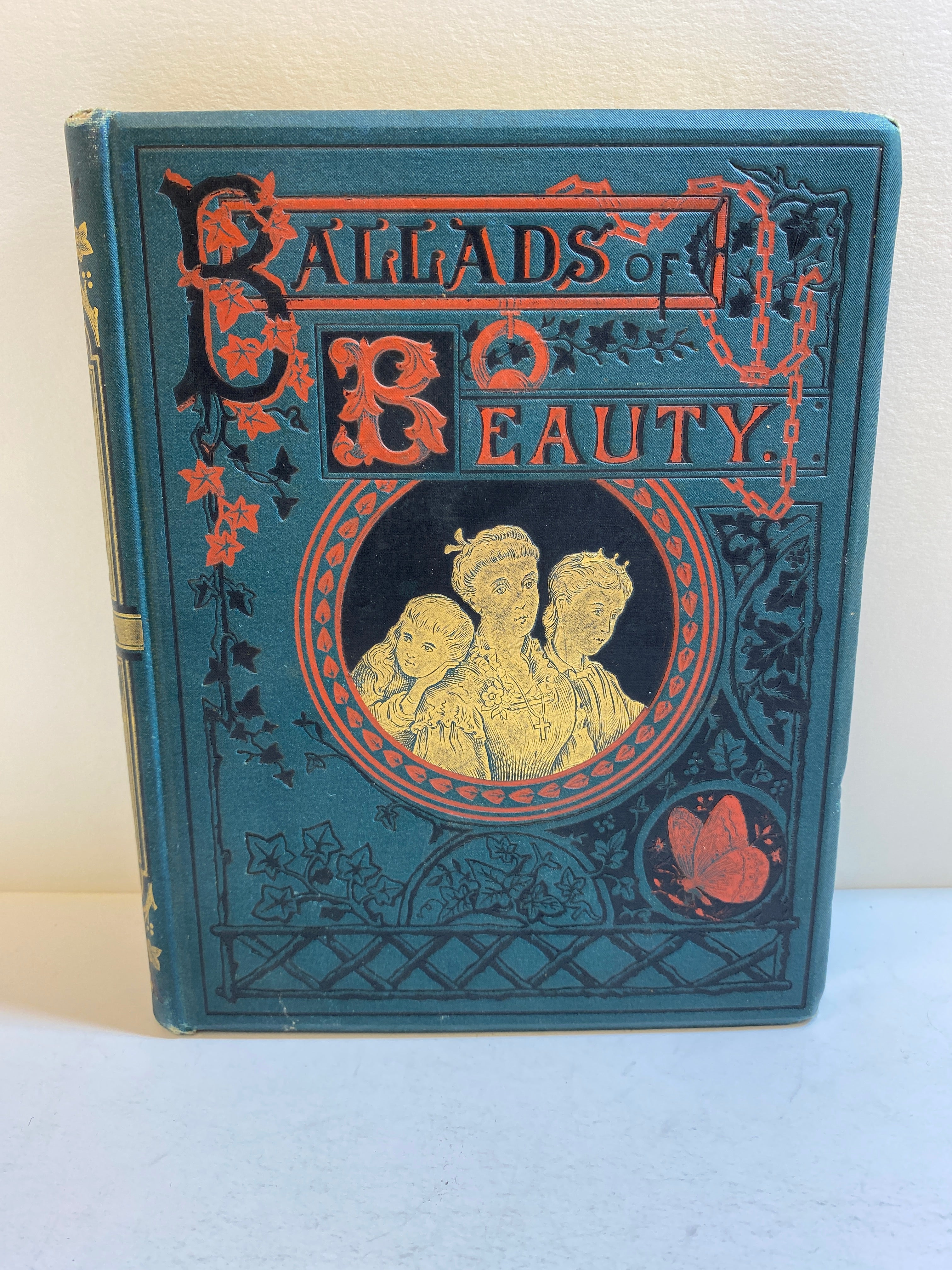 Ballads of Beauty by George Baker 1878 Antique Illustrated HC