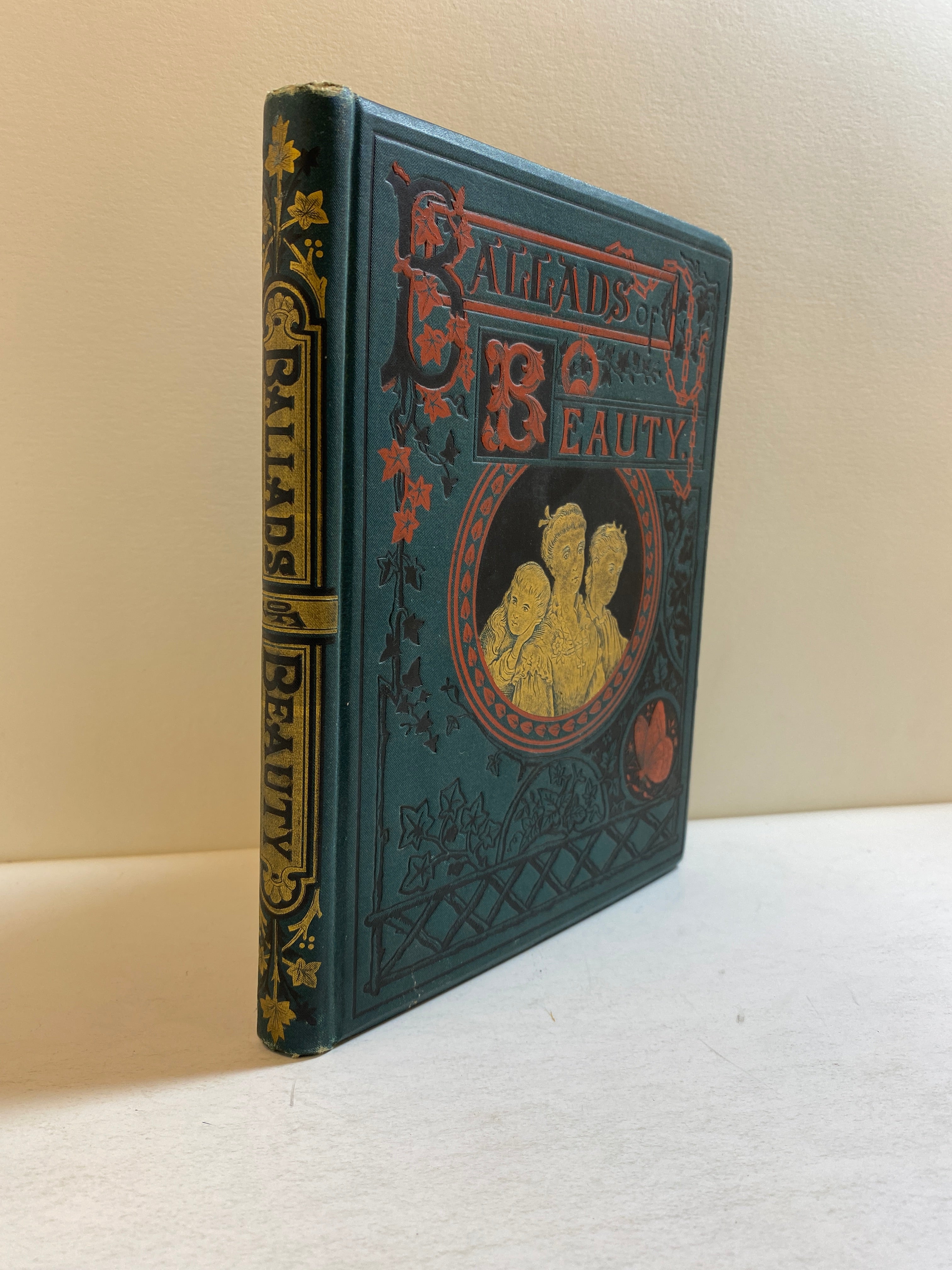 Ballads of Beauty by George Baker 1878 Antique Illustrated HC