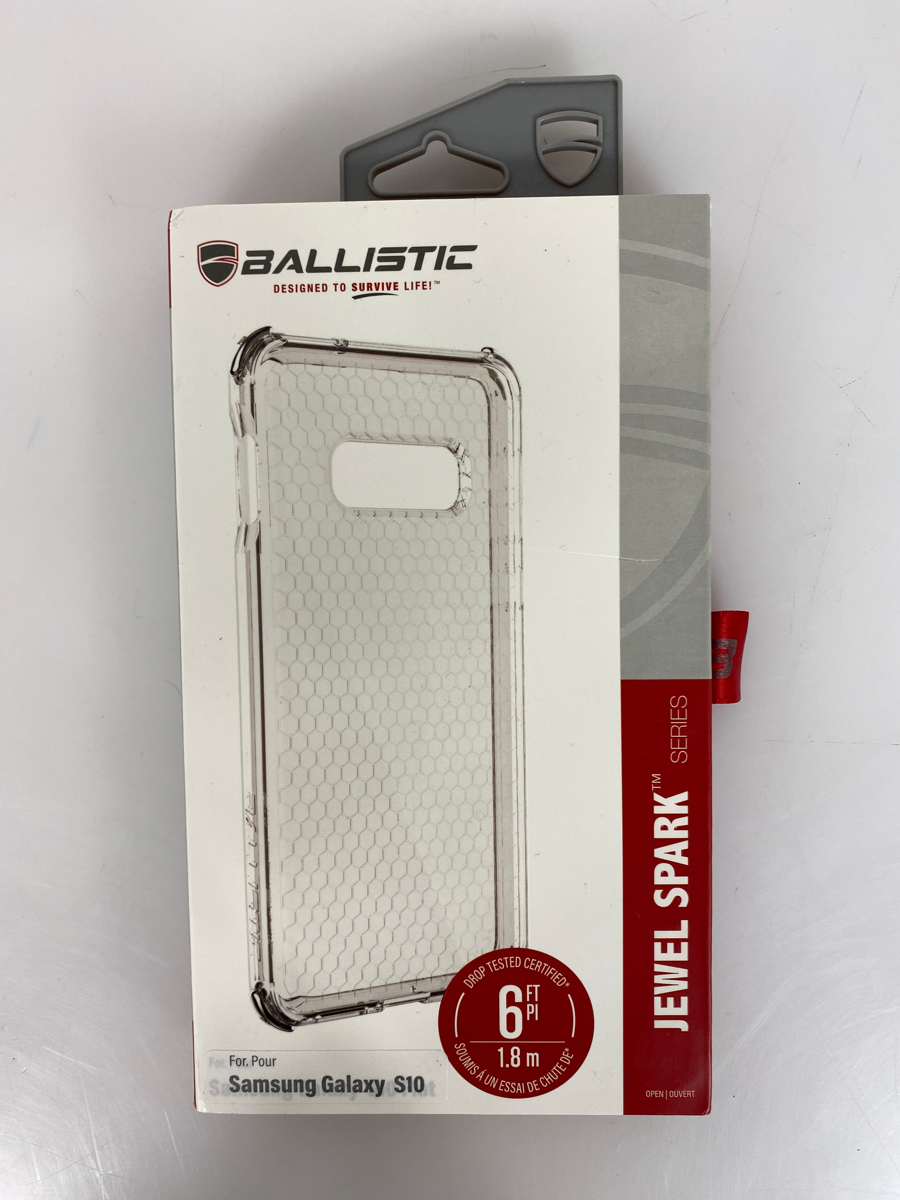 Ballistic Jewel Series Clear Phone Case for Samsung Galaxy S10