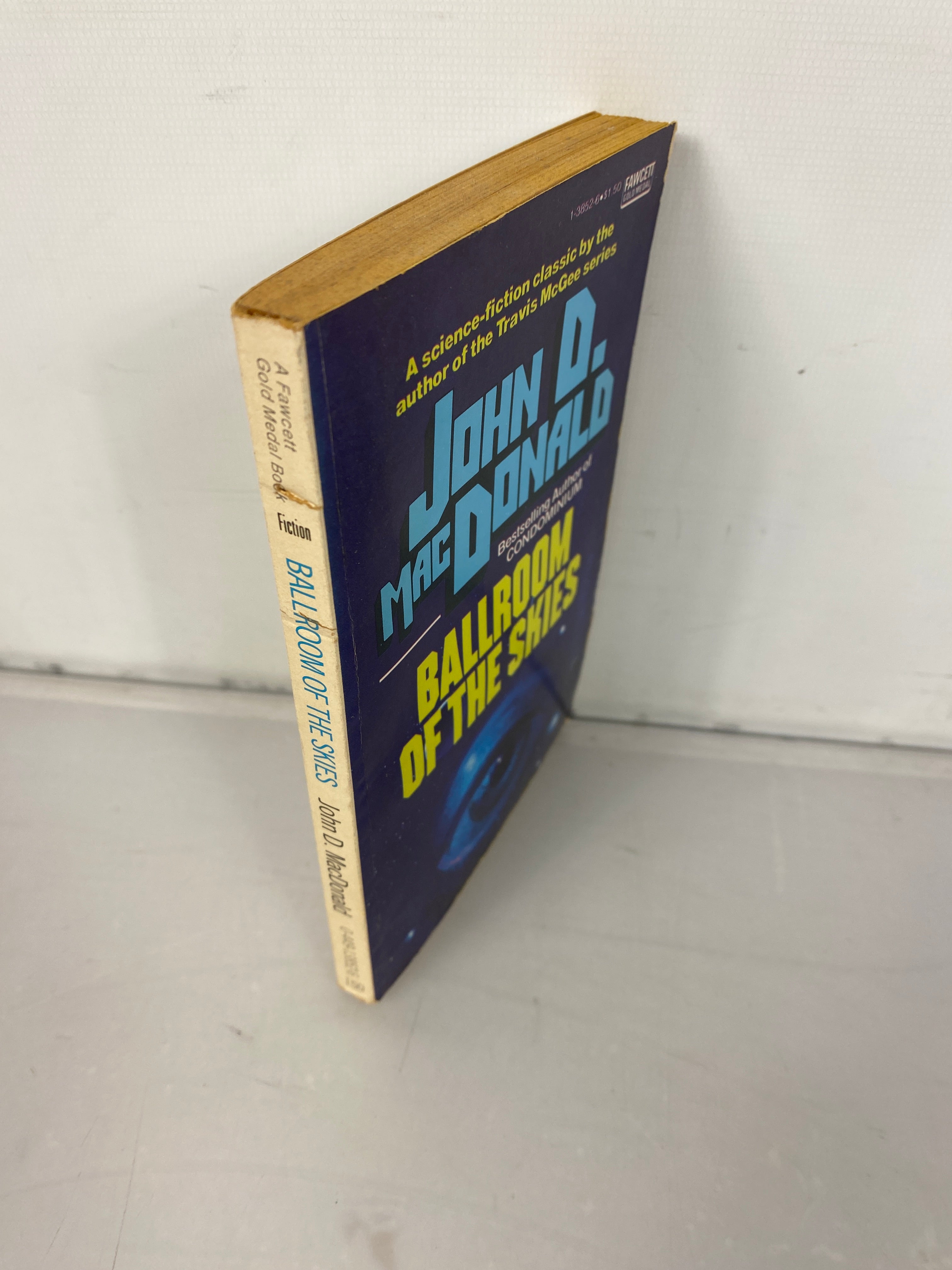 Ballroom of the Skies John MacDonald Vintage Science Fiction Paperback 1952 SC