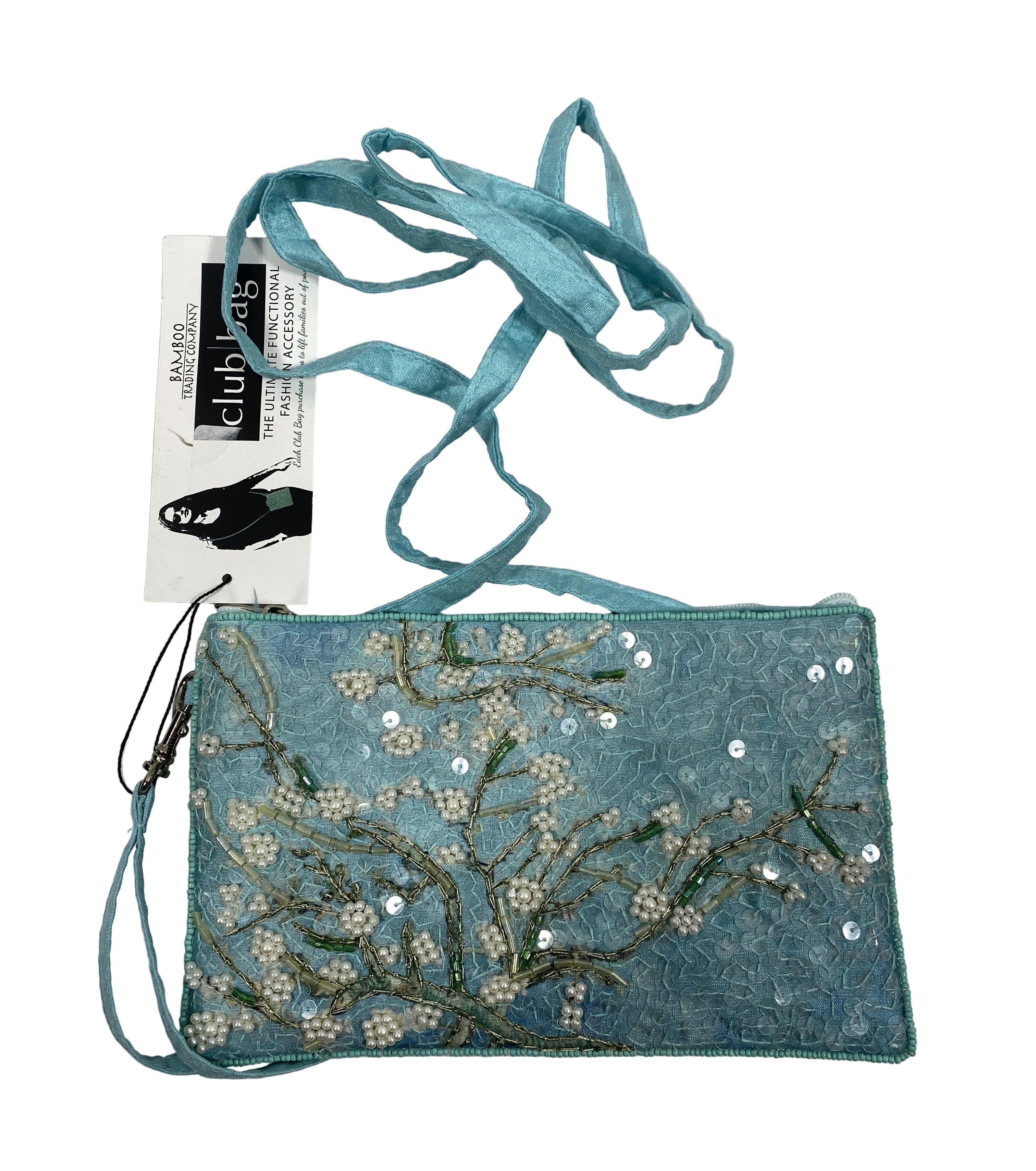 Bamboo Trading Company Mingle Van Gogh Almond Blossom Crossbody Bag