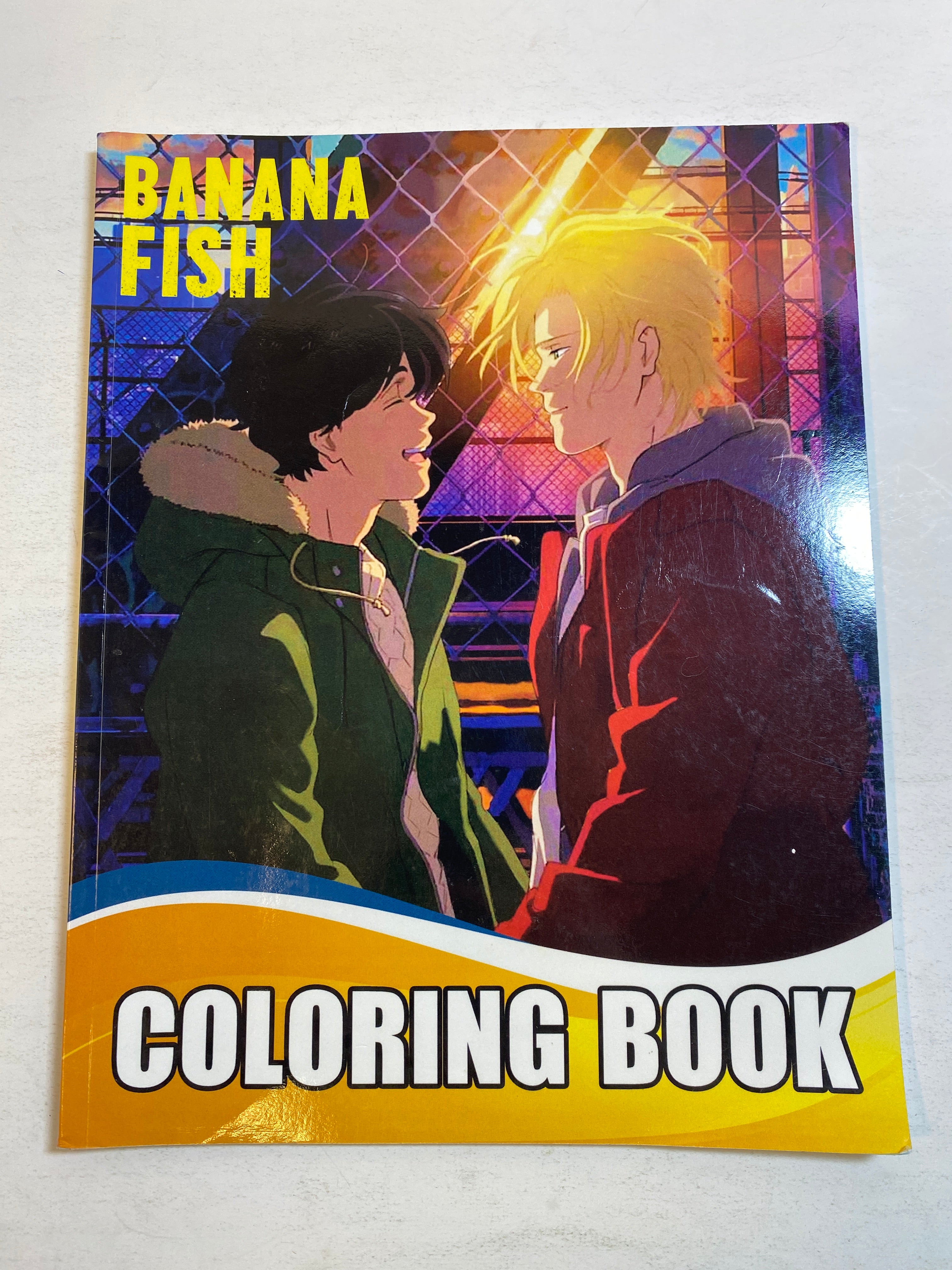 Banana Fish Manga Coloring Book