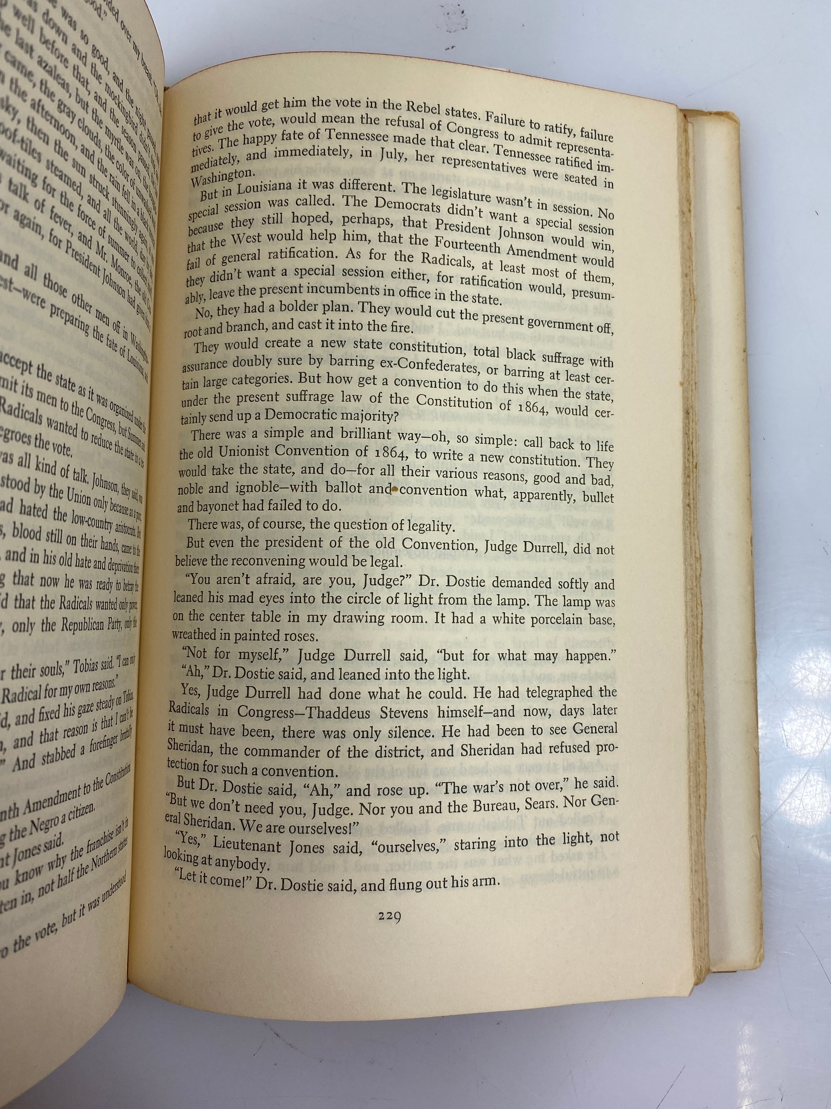 Band of Angels by Robert Penn Warren Random House 1955 HCDJ