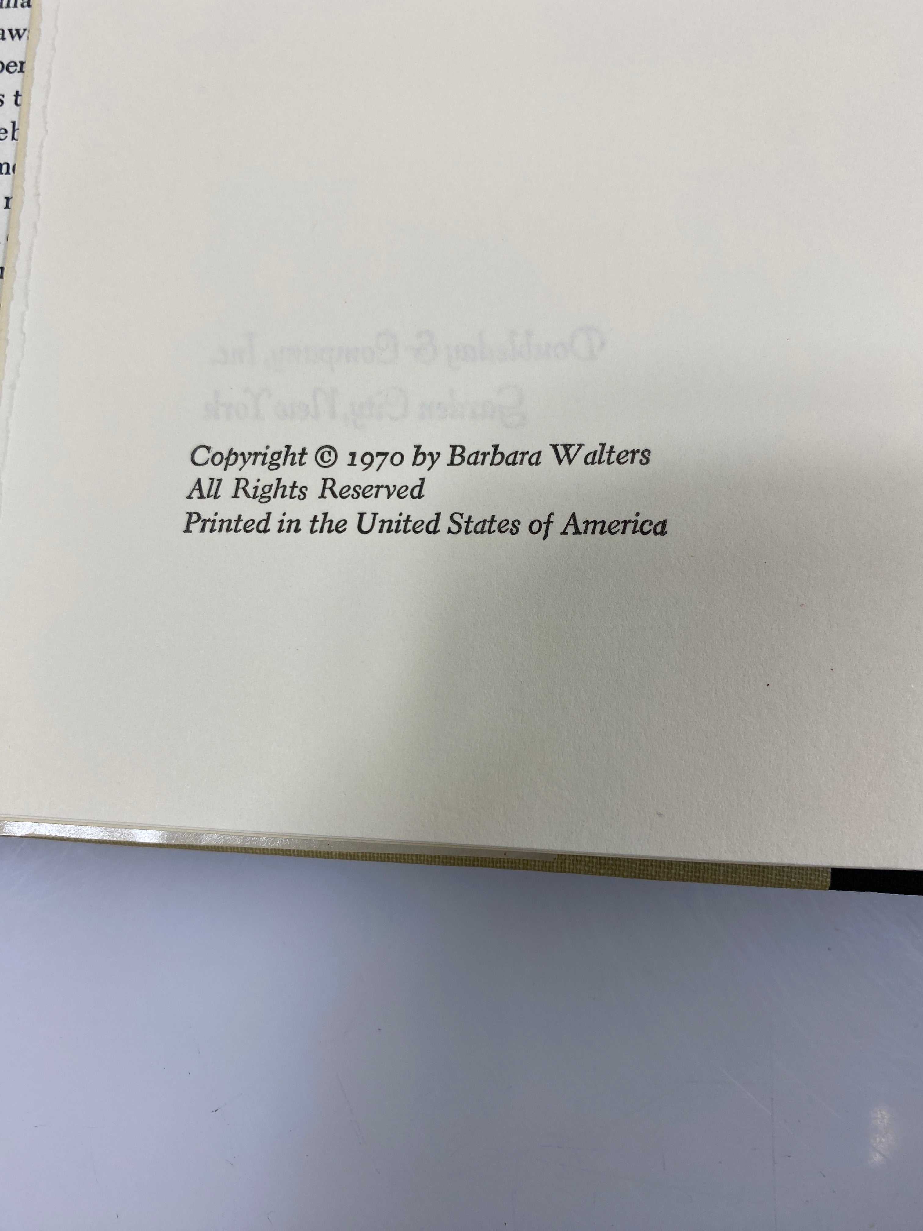 Barbara Walters How to Talk With Practically Anybody... 1970 HCDJ