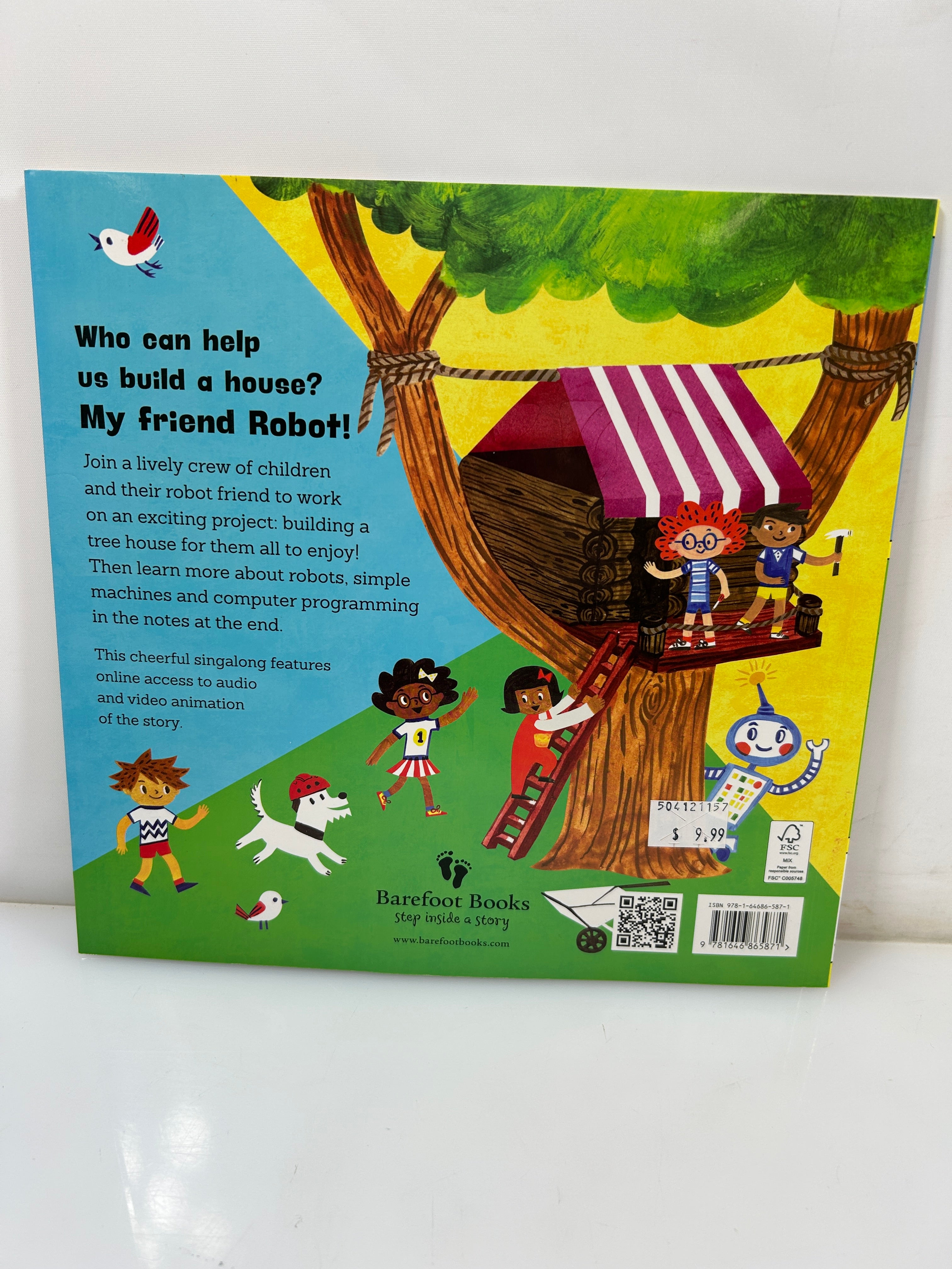 Barefoot Books My Friend Robot! by Sunny Scribens