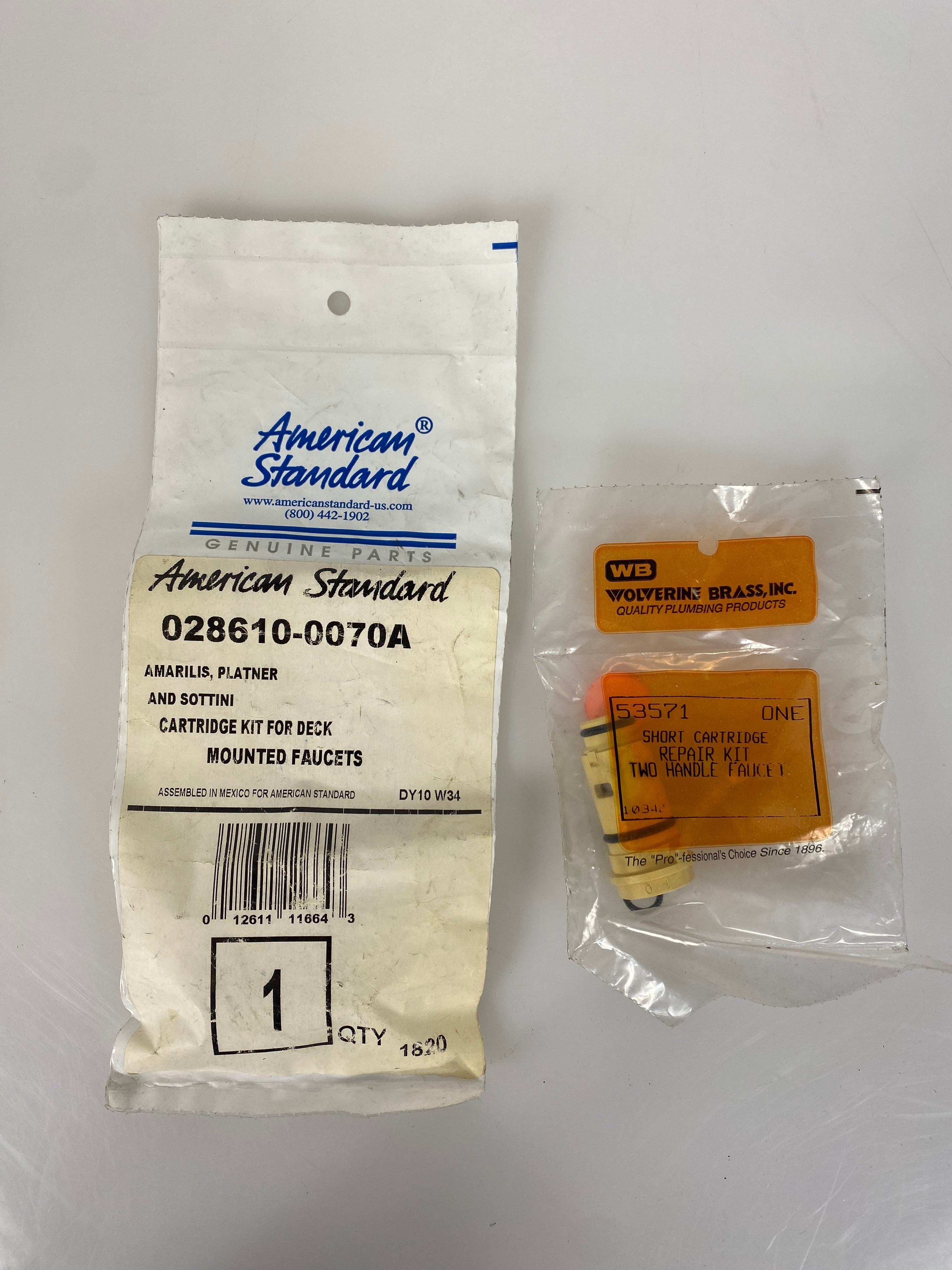 Barrel/ Cartridge Short for Kitchen Lavatory