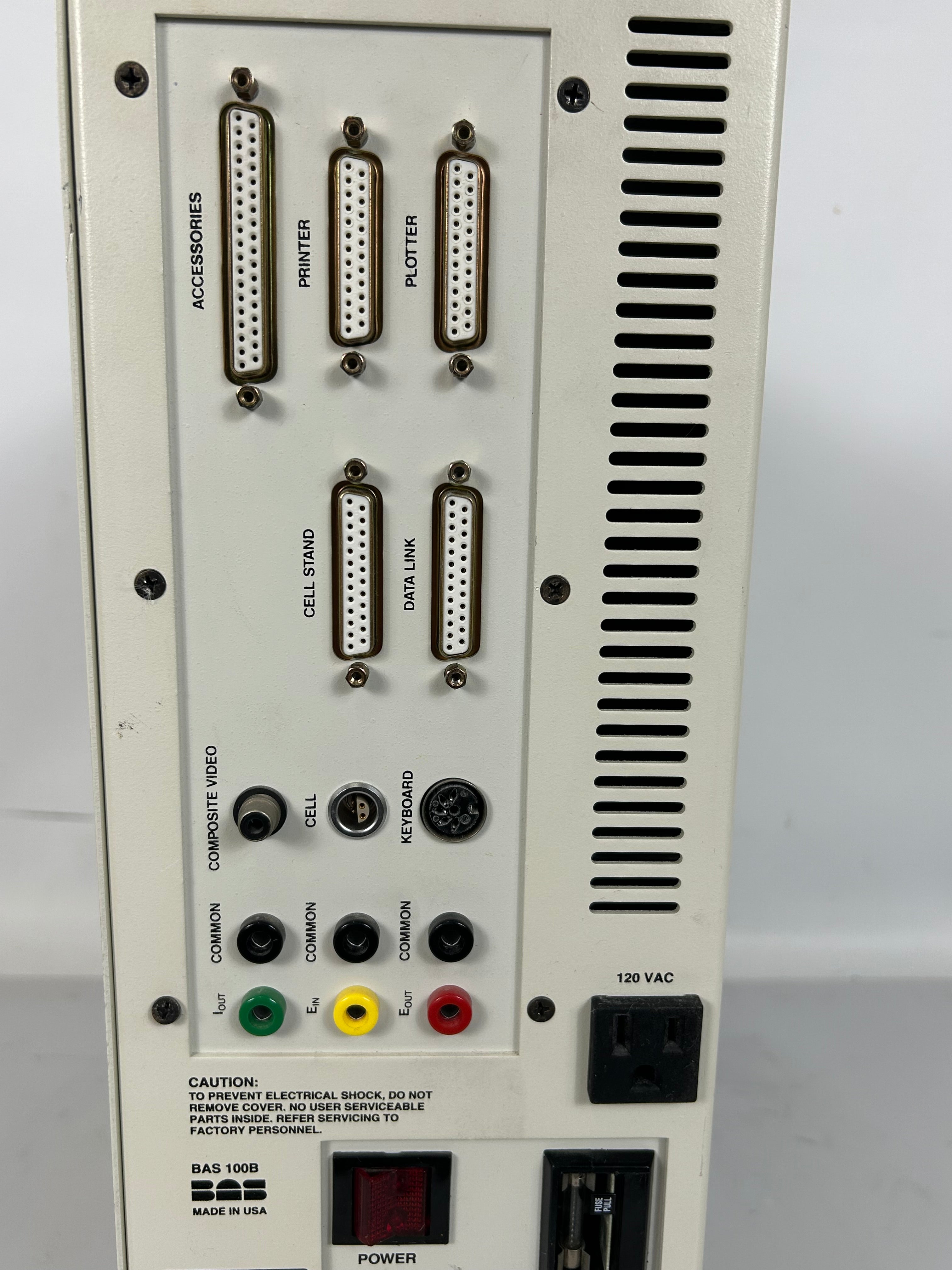 BAS 100B Electrochemical Analyzer *Untested*