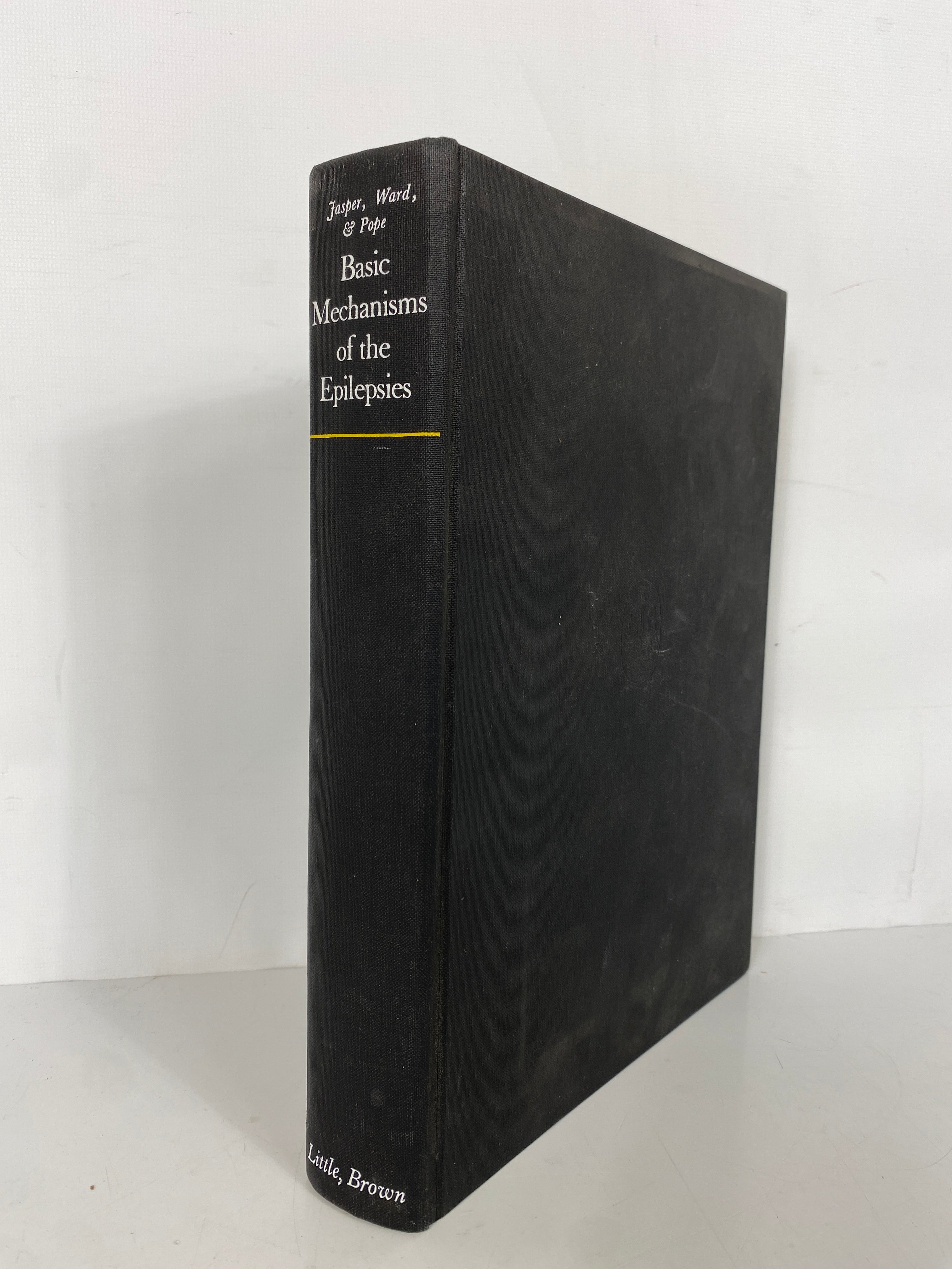 Basic Mechanisms of the Epilepsies Jasper/Ward/Pope 1969 1st Ed HC