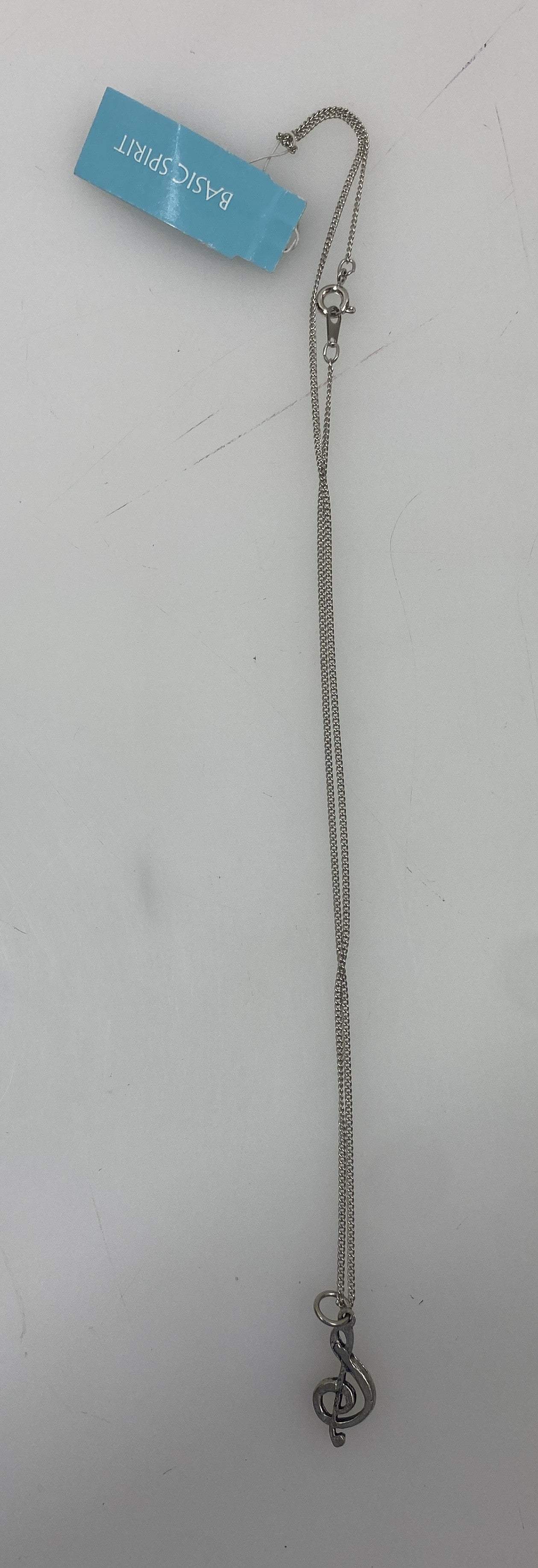 Basic Spirit Fine Pewter Ballerina and Dance Wish Box With G Clef Necklace