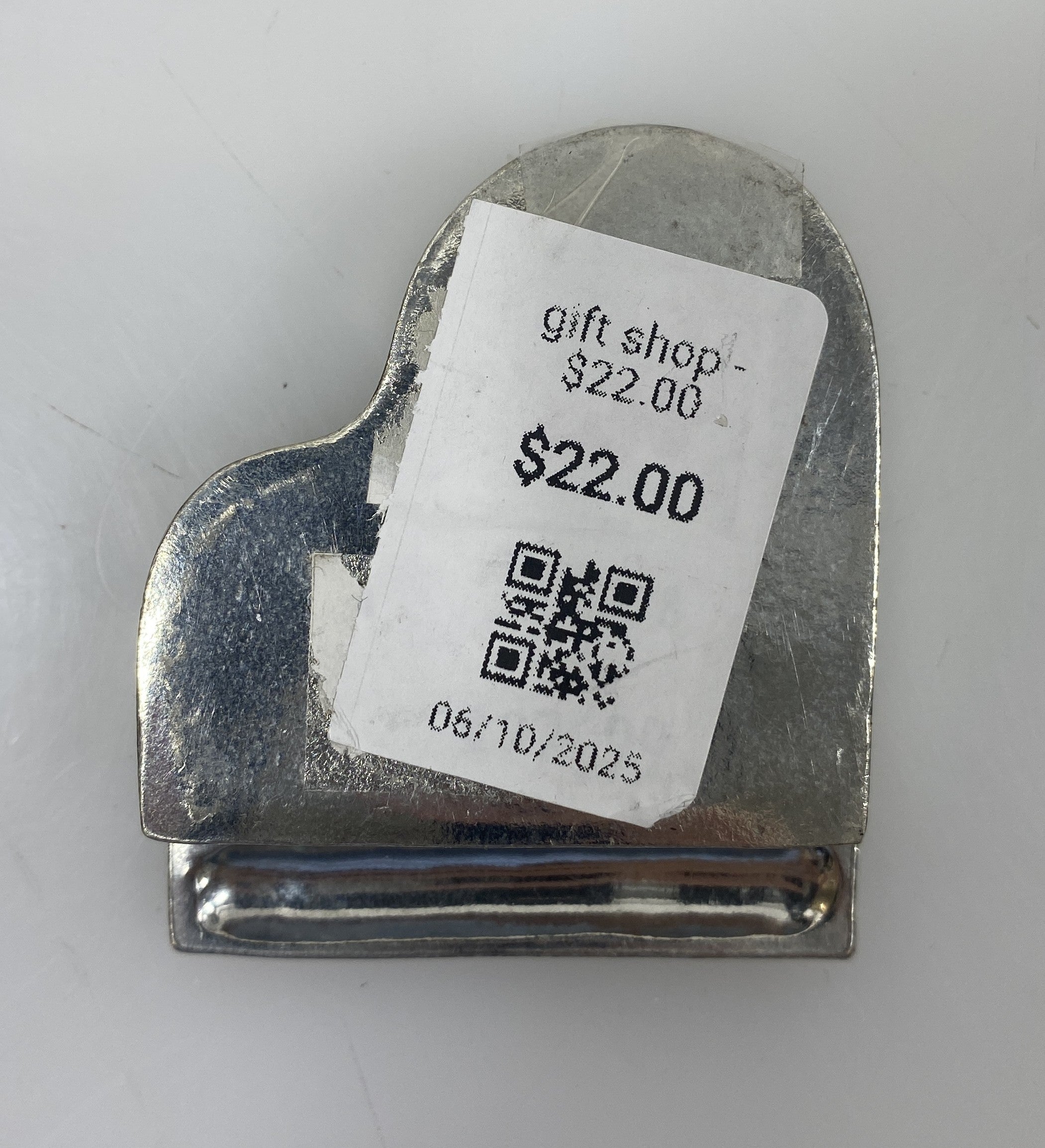 Basic Spirit Fine Pewter Piano Wish Box With G Clef Necklace