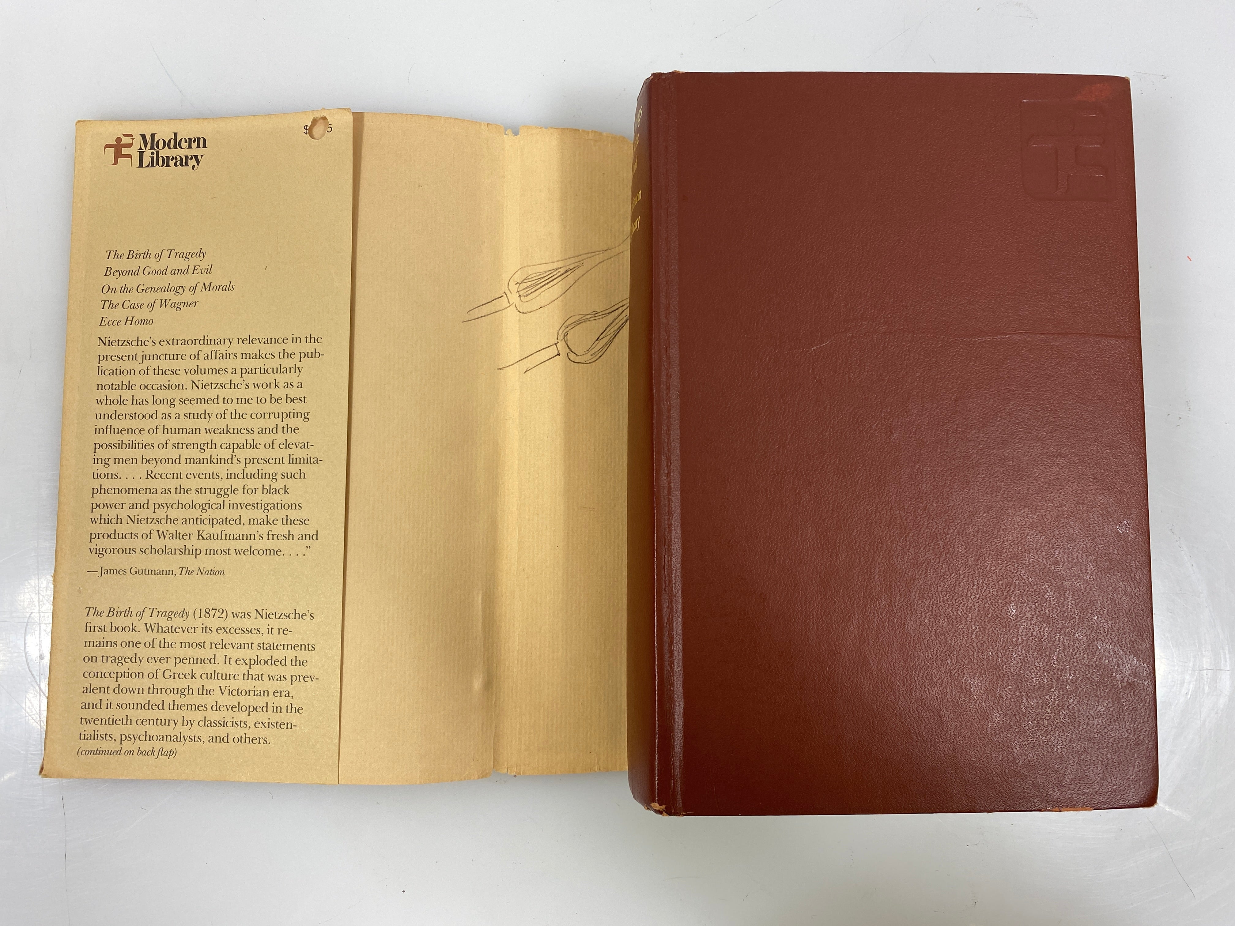 Basic Writings of Nietzsche The Modern Library 1968 HCDJ