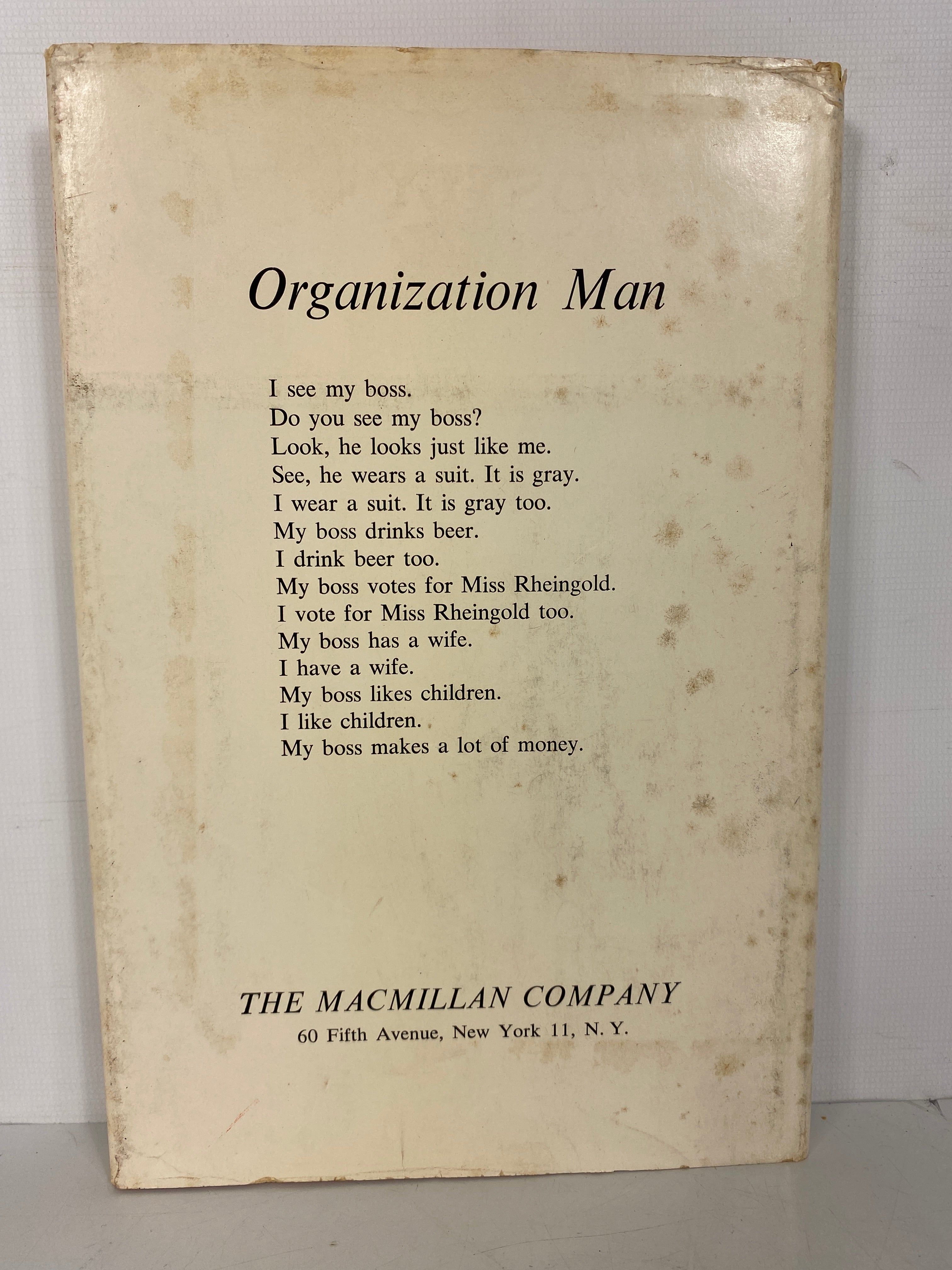 Basics An I Can Read Book for Grownups Eve Merriam 1962 1st Print HCDJ