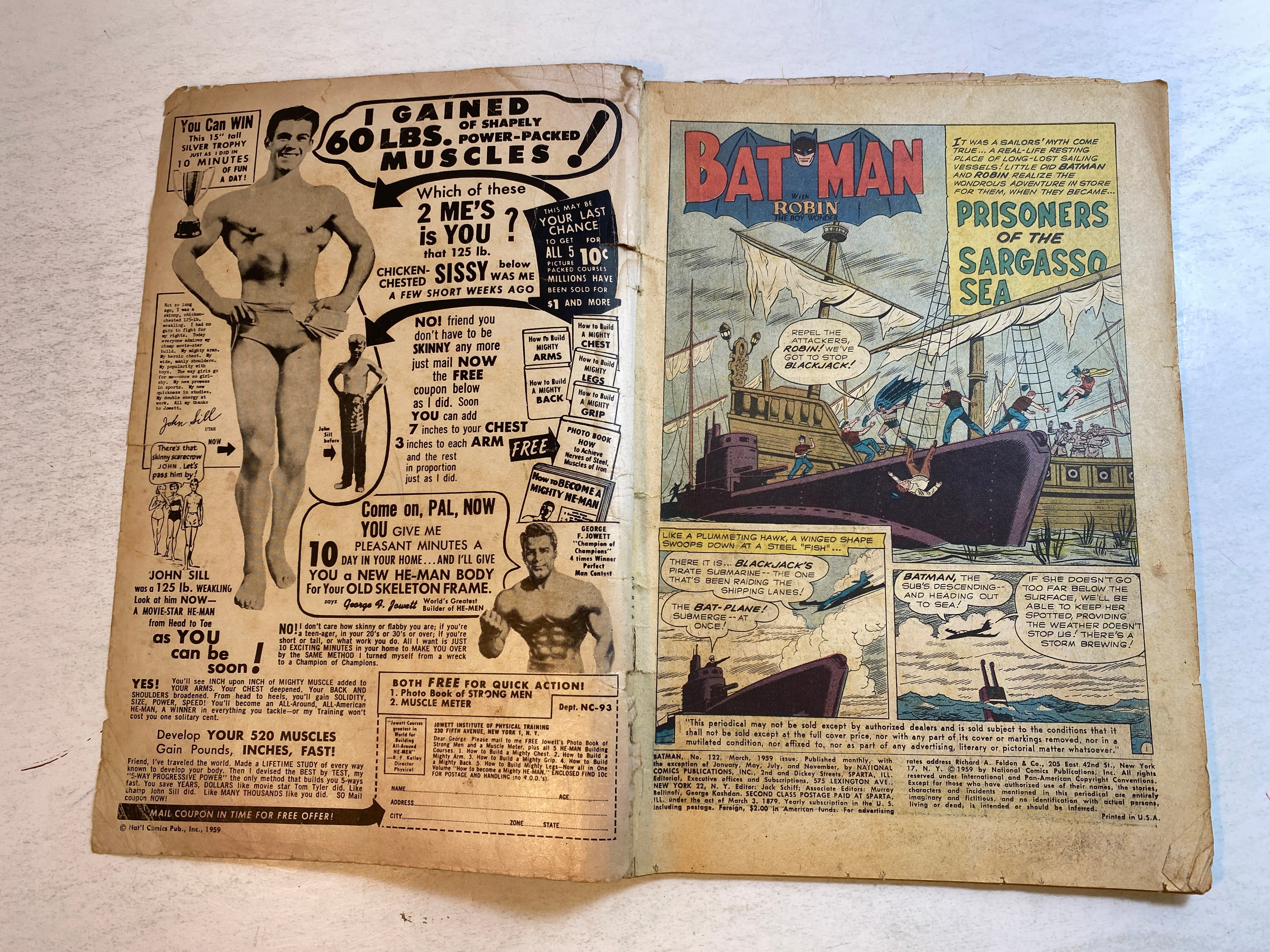 Batman #122 DC Comics 1959