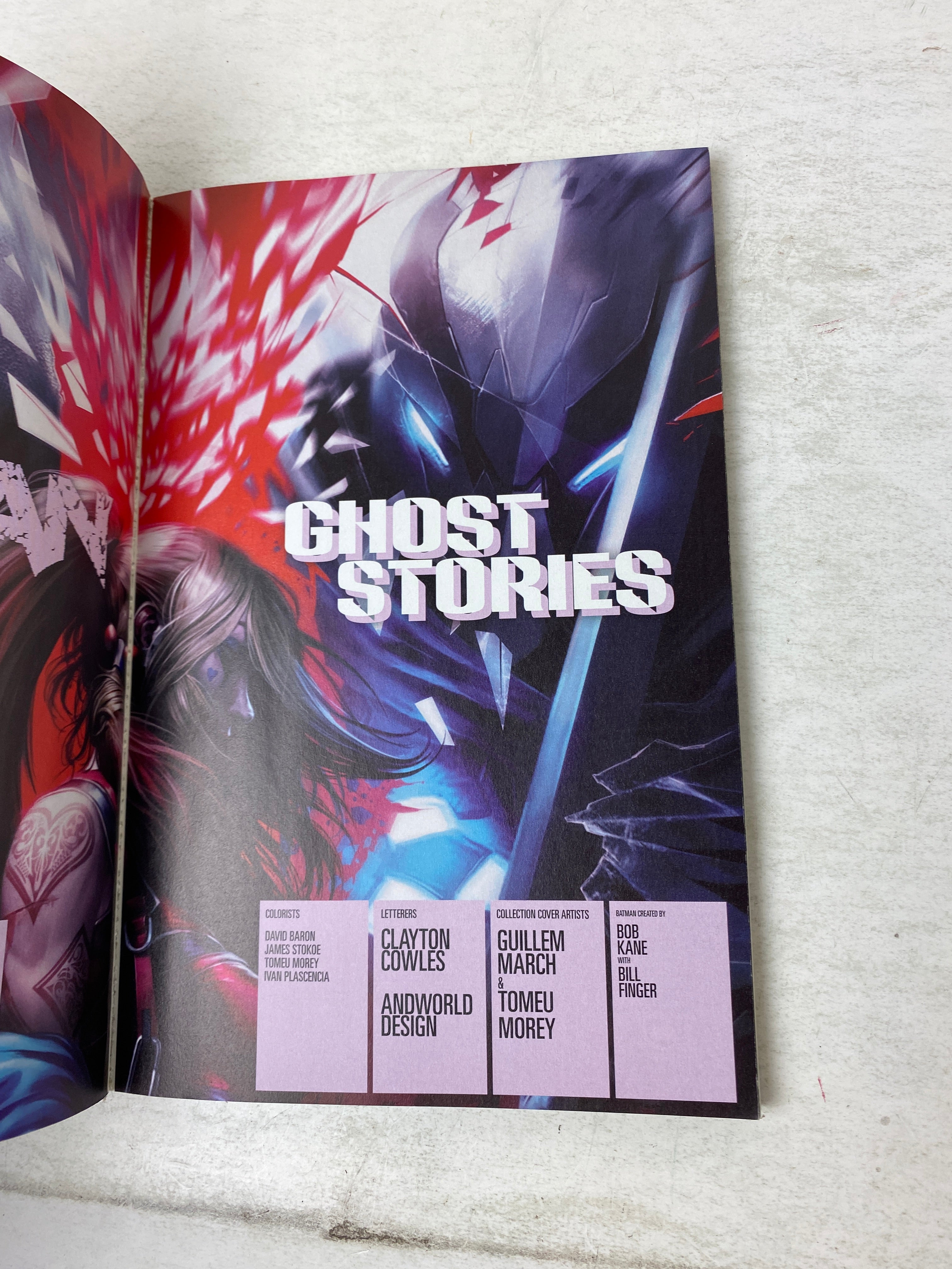 Batman Ghost Stories Graphic Novel Ex Lib 2023