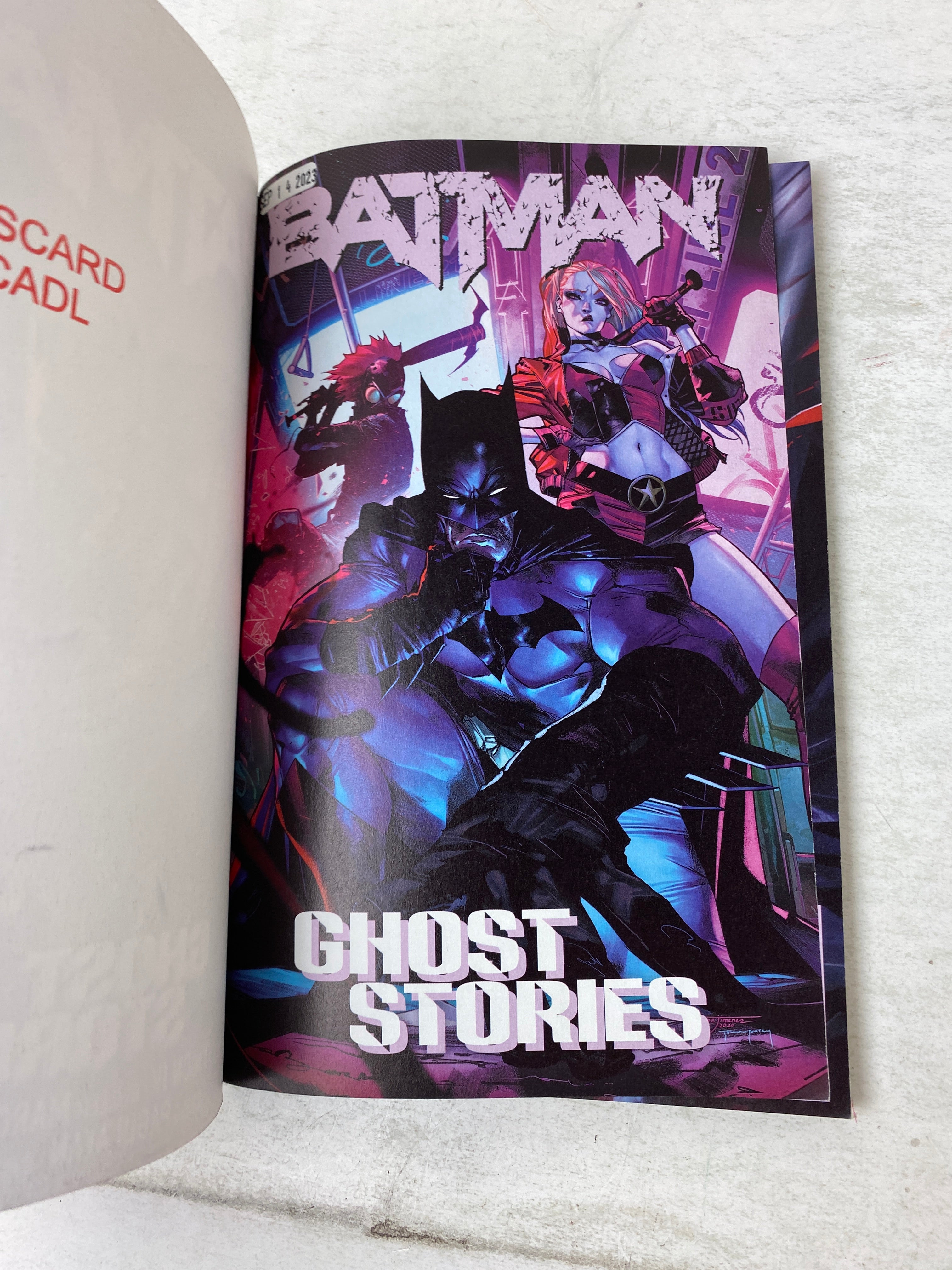 Batman Ghost Stories Graphic Novel Ex Lib 2023