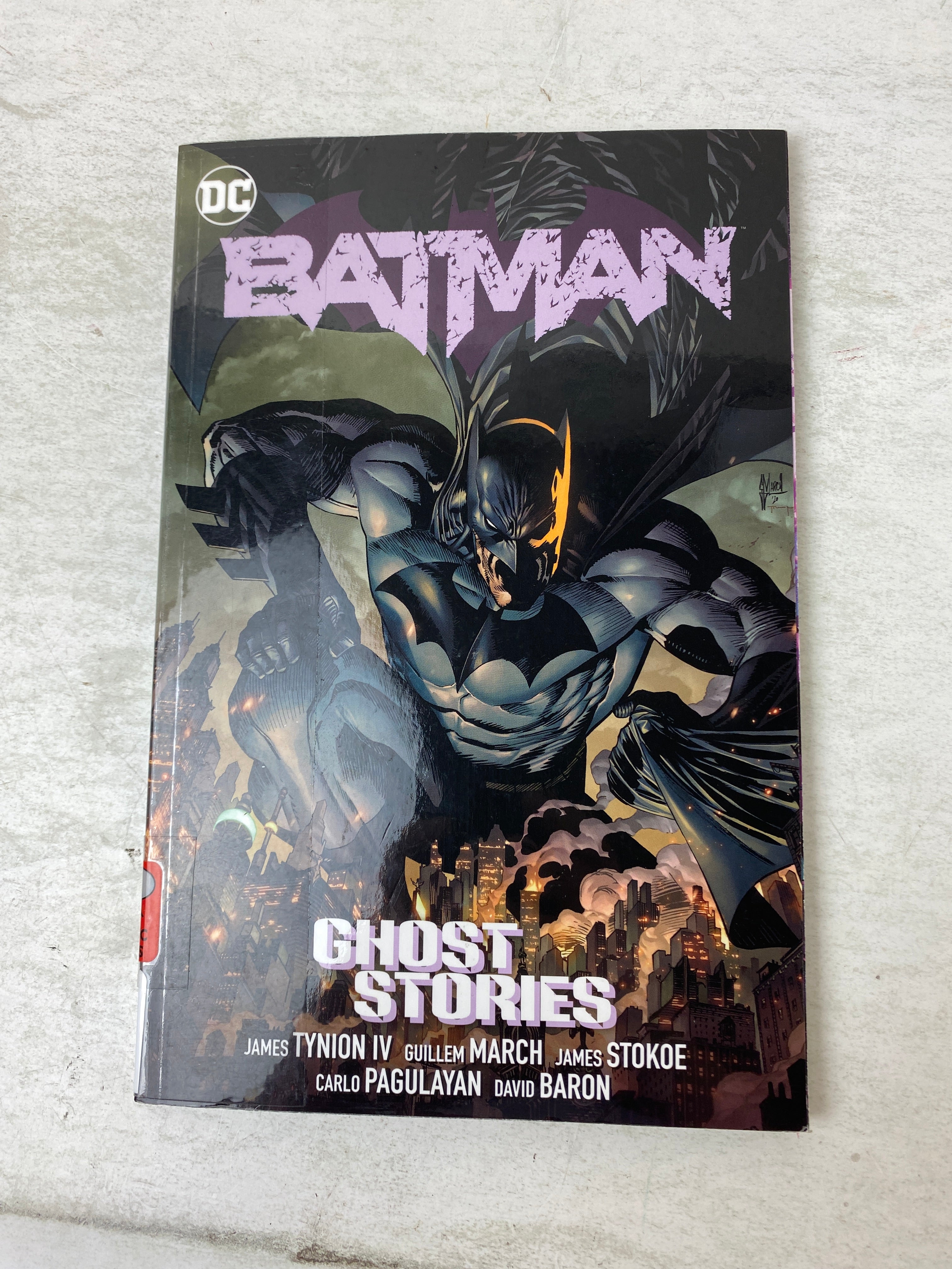 Batman Ghost Stories Graphic Novel Ex Lib 2023