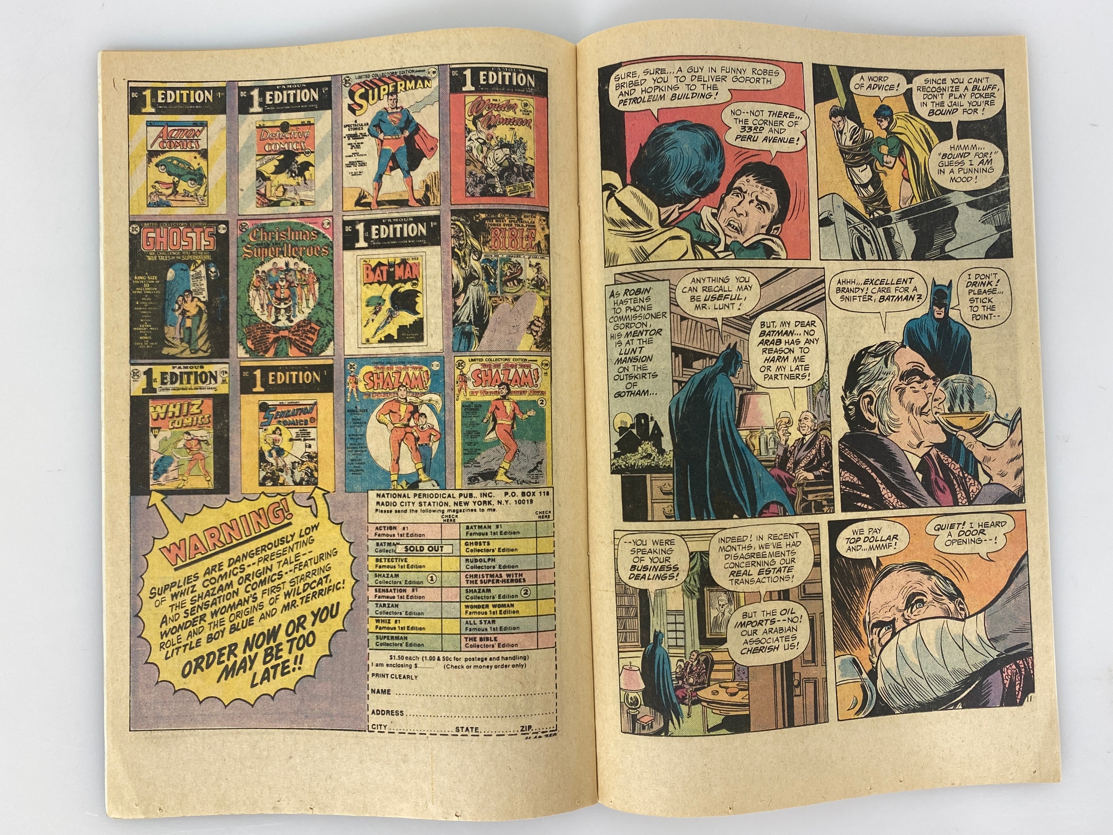Batman Lot of 8 #266-273
