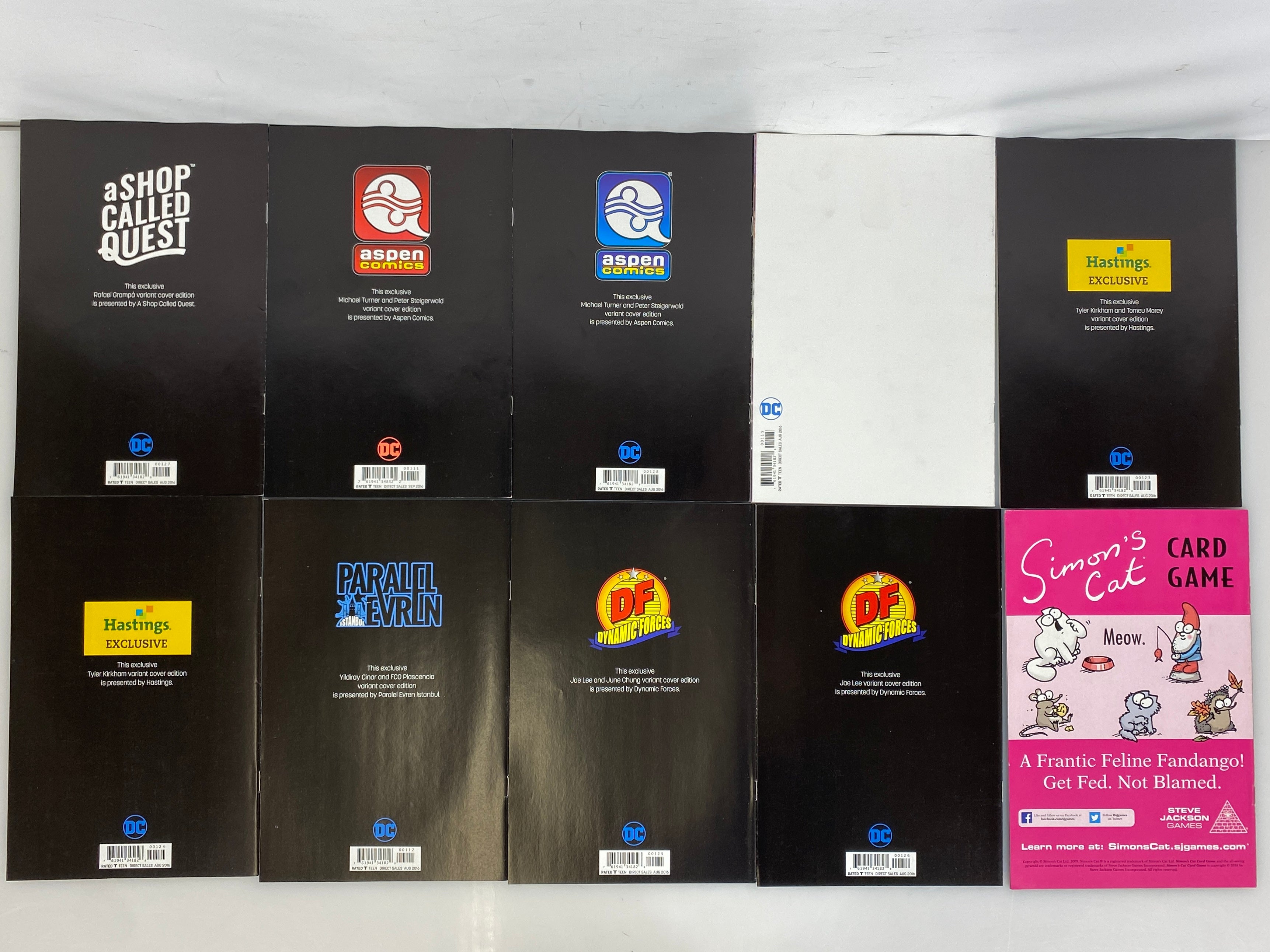Batman Rebirth #1 Lot of 30 Variant Covers 2016