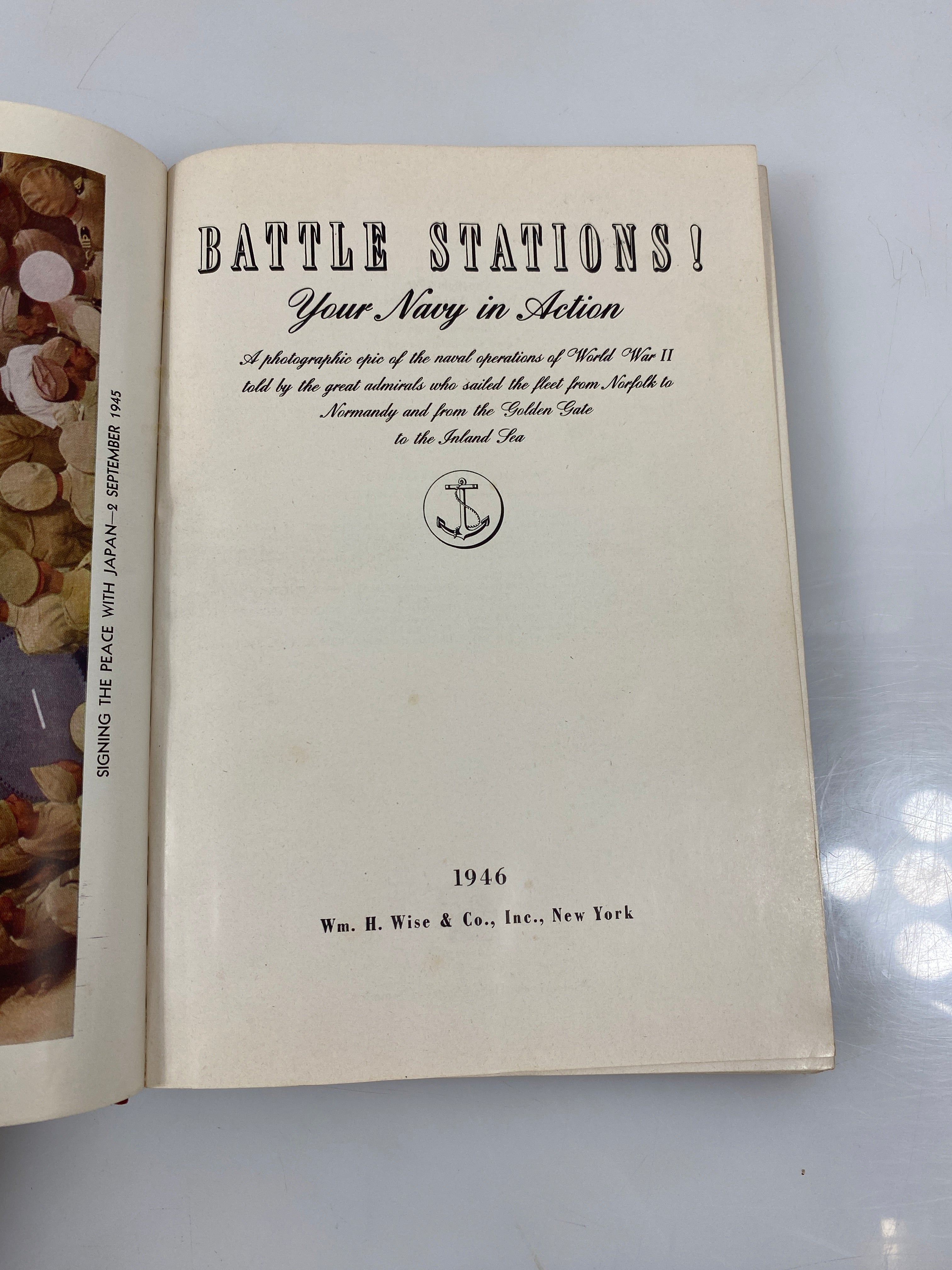 Battle Stations! Your Navy in Action 1946 HC
