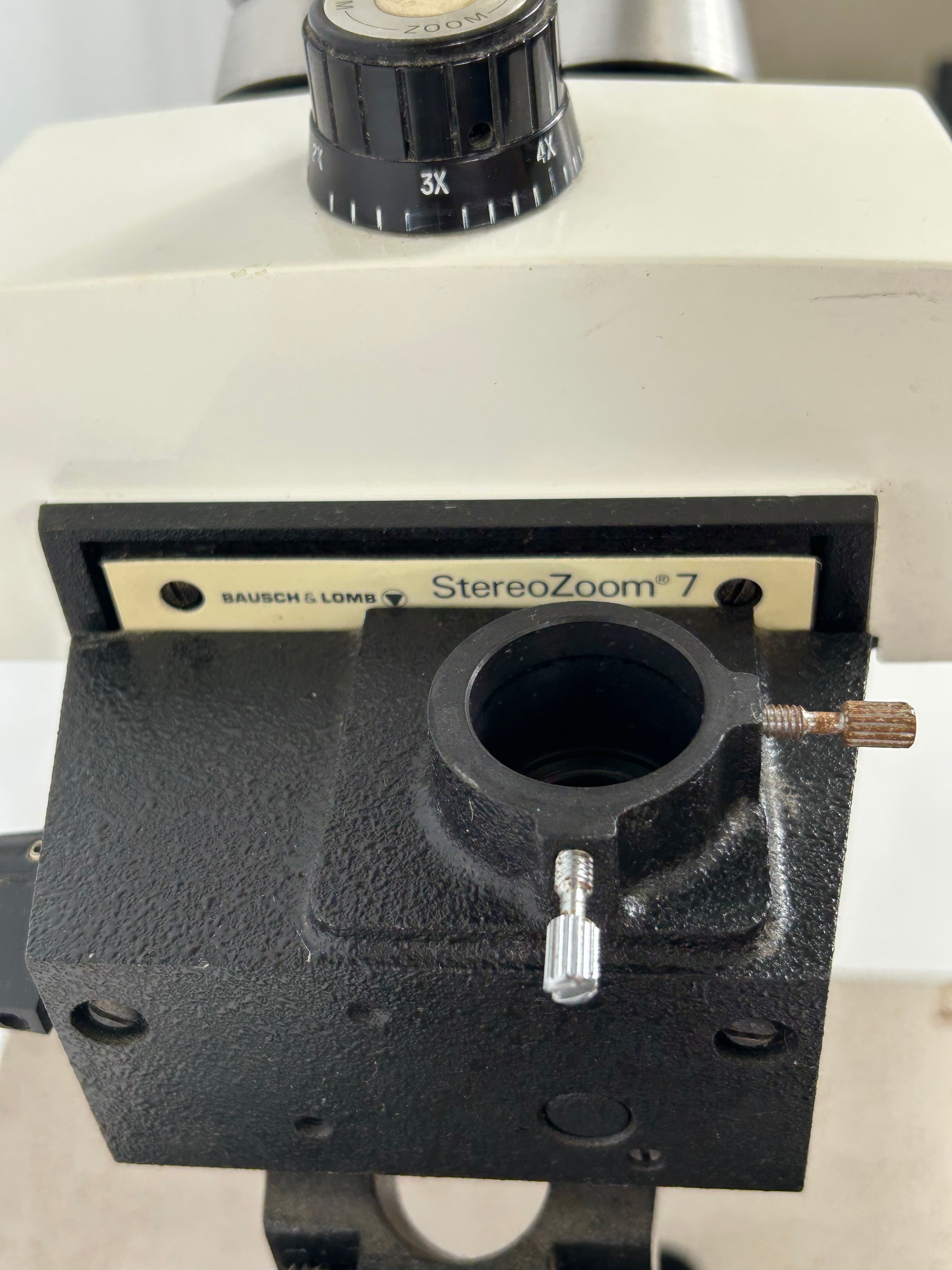 Bausch and Lomb Microscope Head Model: Stereozoom 7 with 10X WF