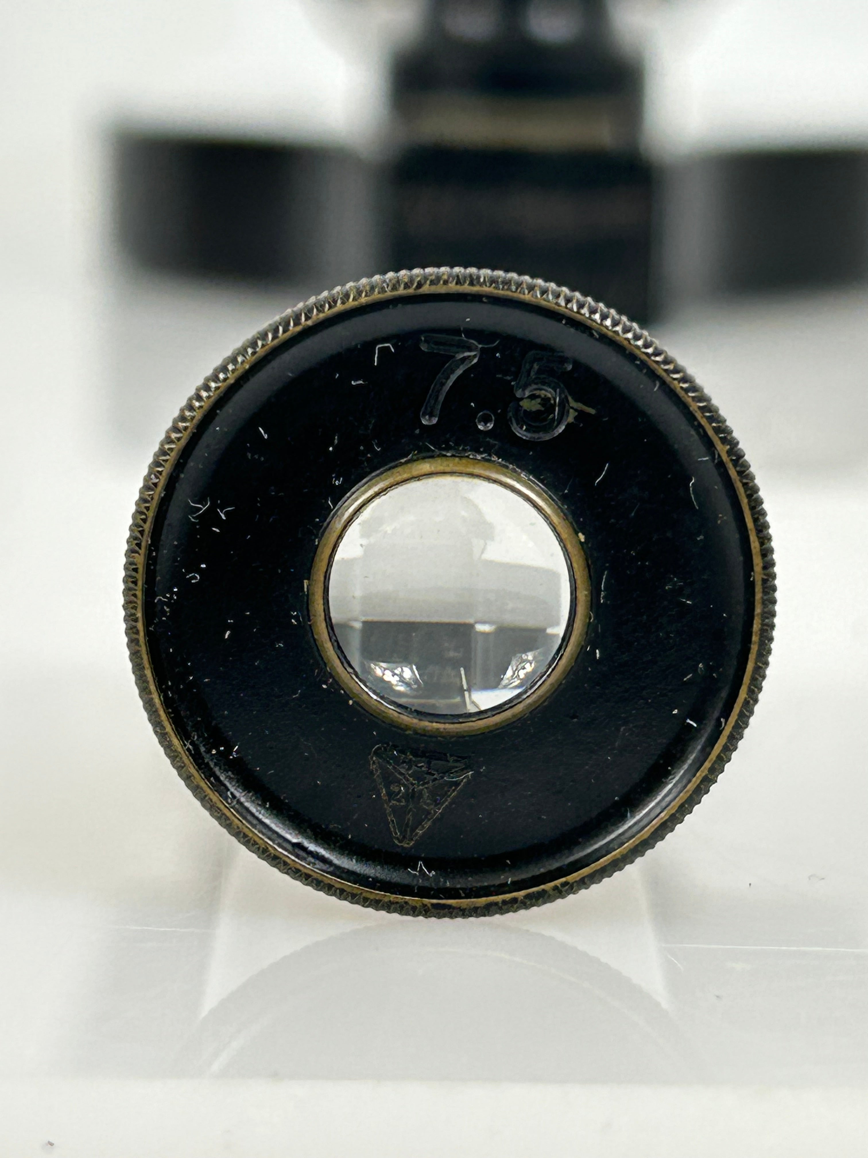Bausch and Lomb Student Microscope 1929 Model 74964 w/Obj Chart