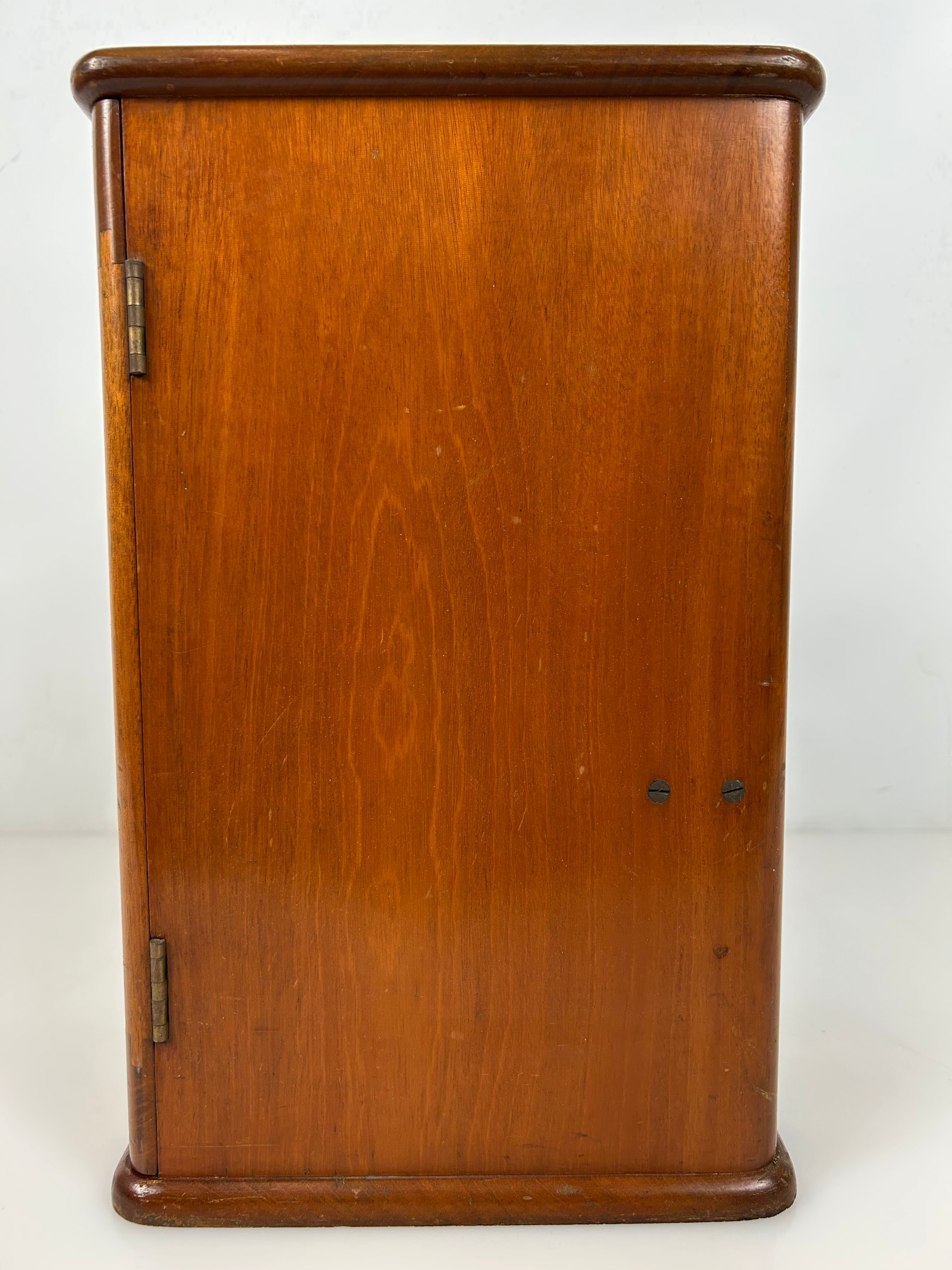 Bausch and Lomb Student Microscope 1929 Model 74964 w/Obj Chart