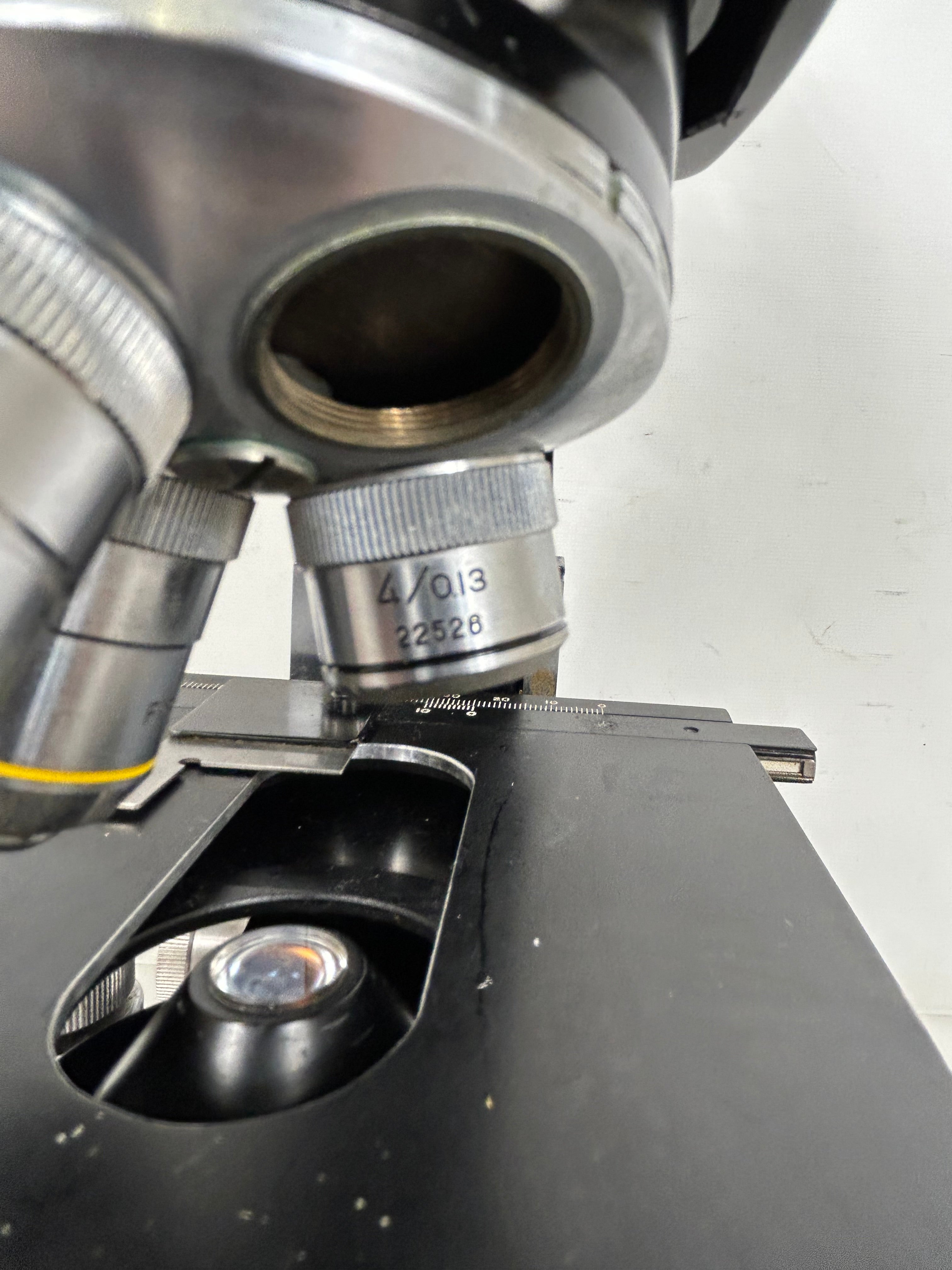 Bausch & Lomb Microscope with 3 Objectives