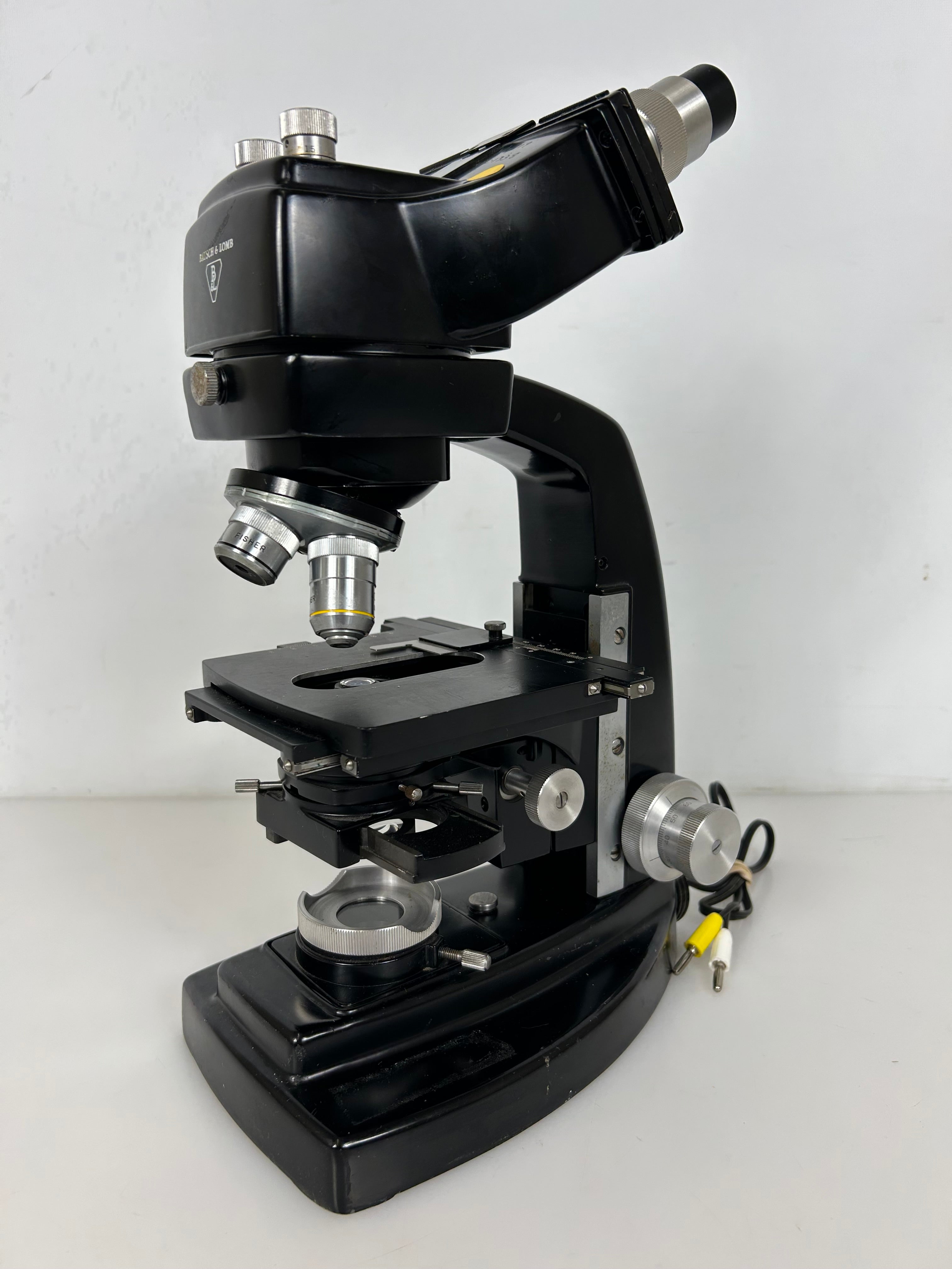 Bausch & Lomb Microscope with 3 Objectives