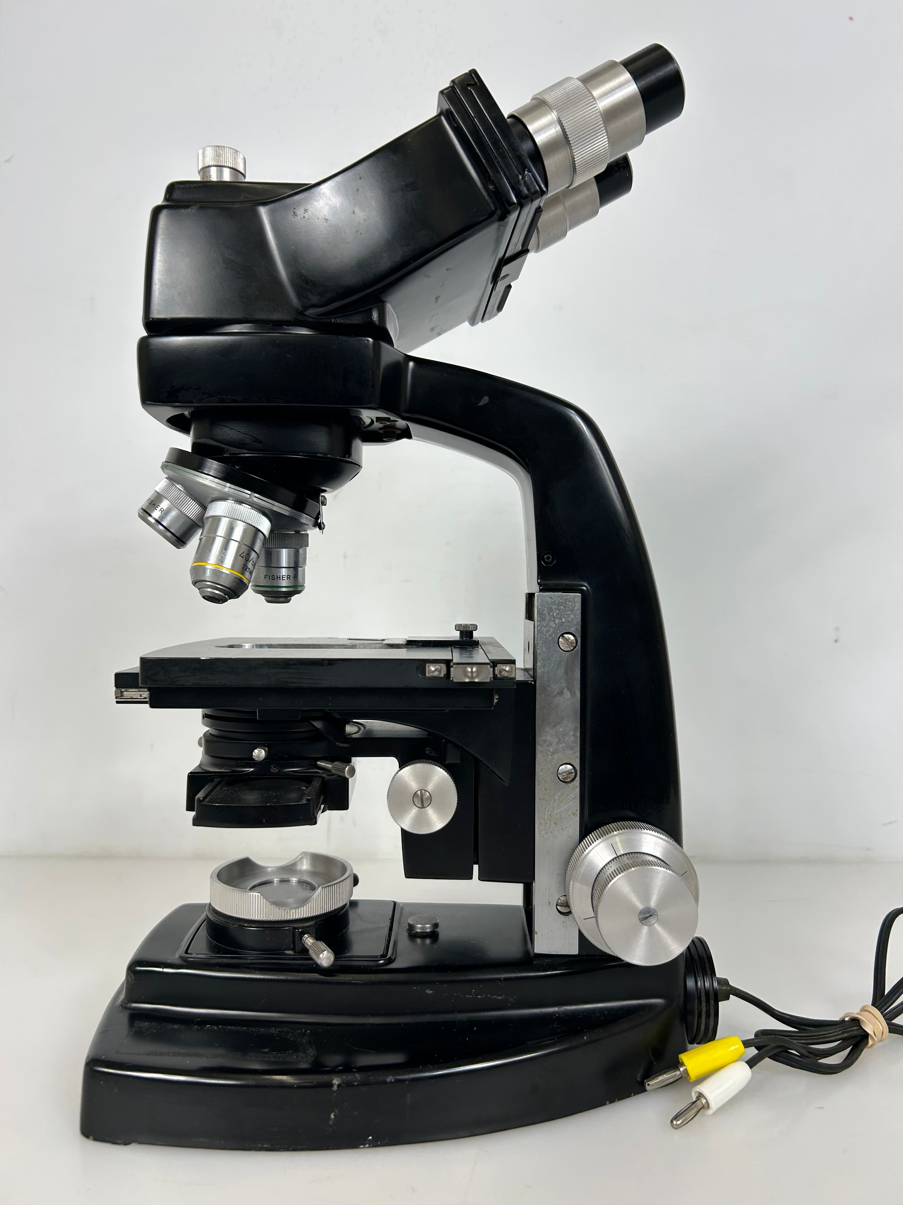 Bausch & Lomb Microscope with 3 Objectives