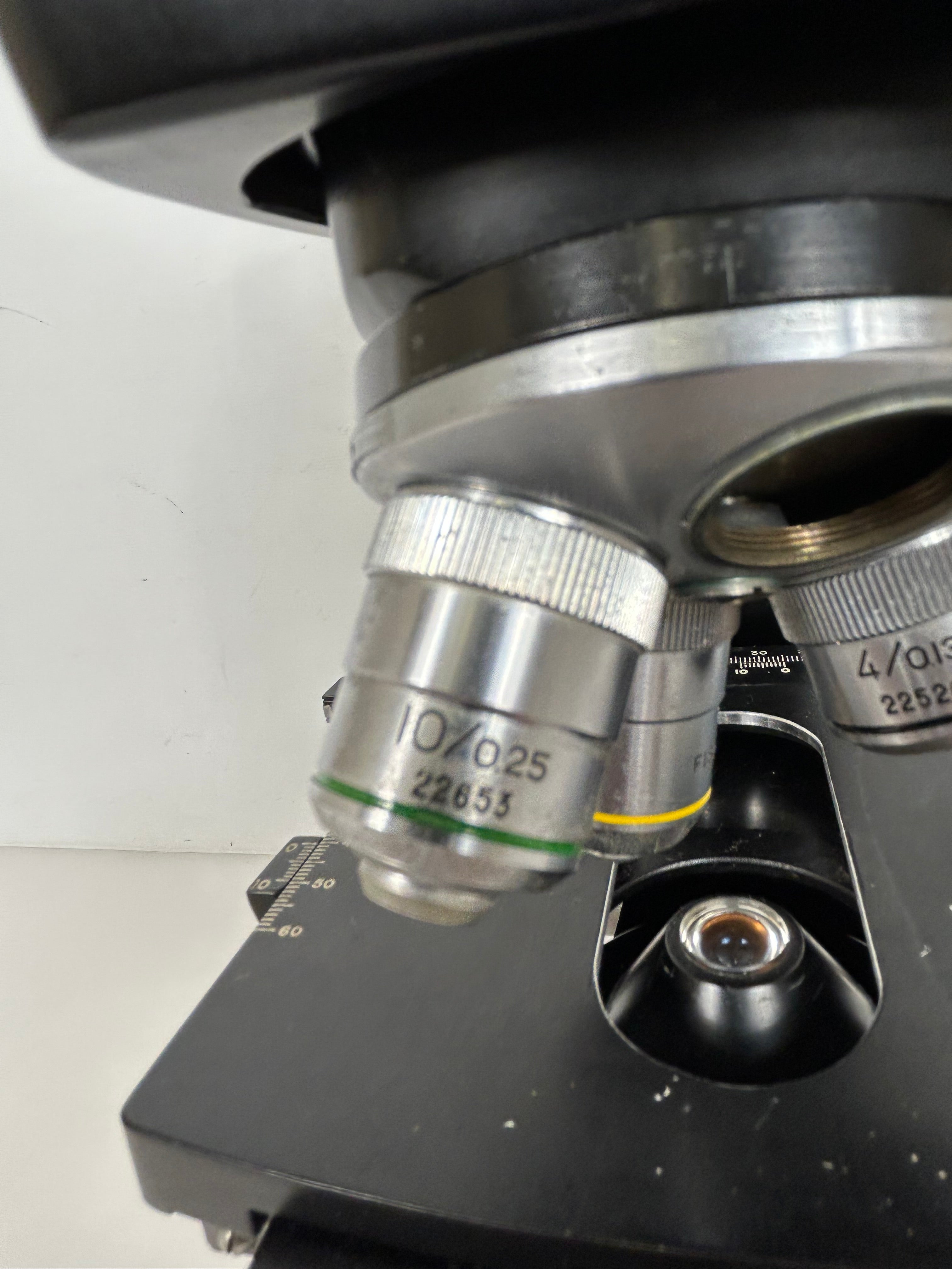 Bausch & Lomb Microscope with 3 Objectives